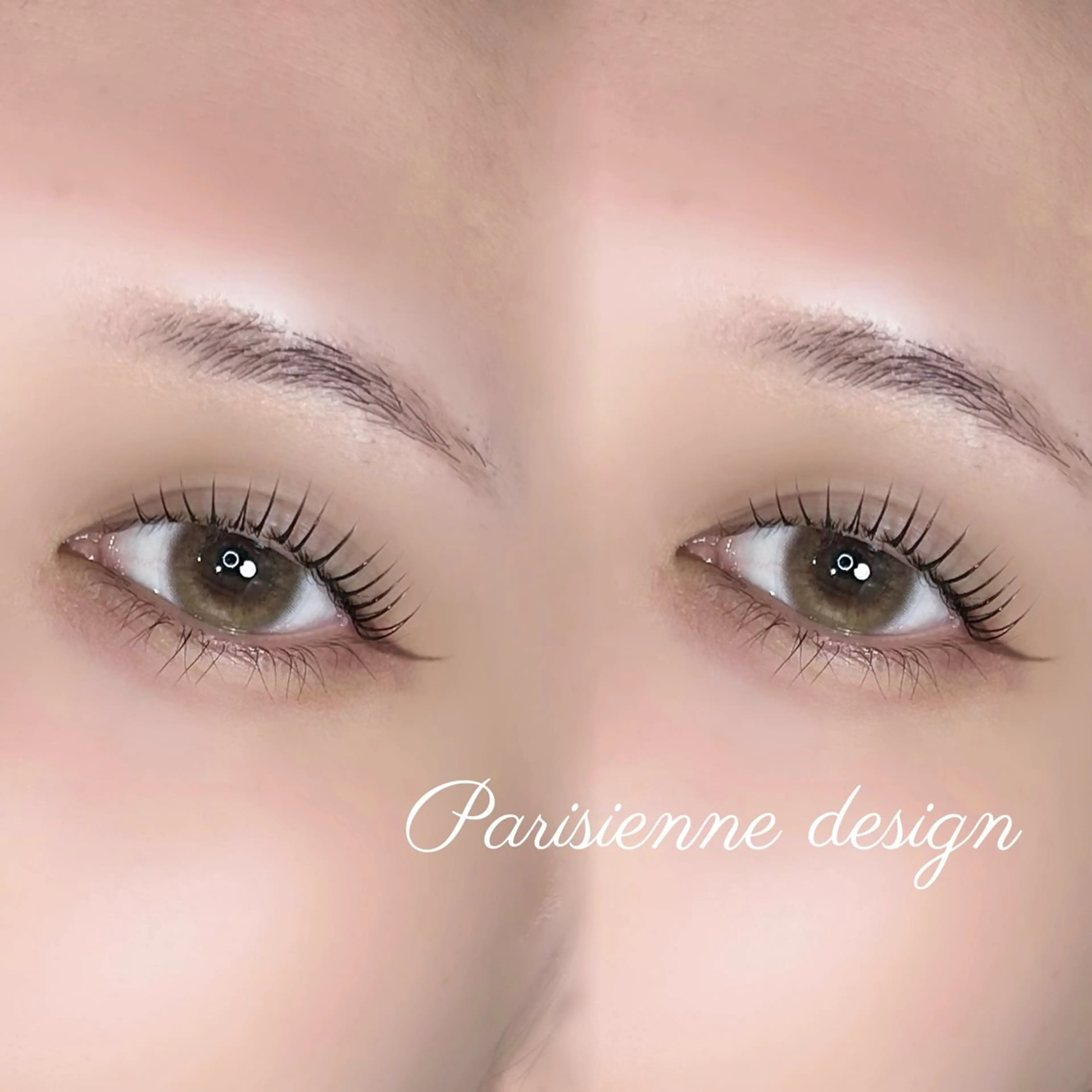 マツエク・マツパ パリジェンヌラッシュリフト 一重×まつ毛パーマ マツパ 飯塚 紗羽のマツエク・マツパデザイン