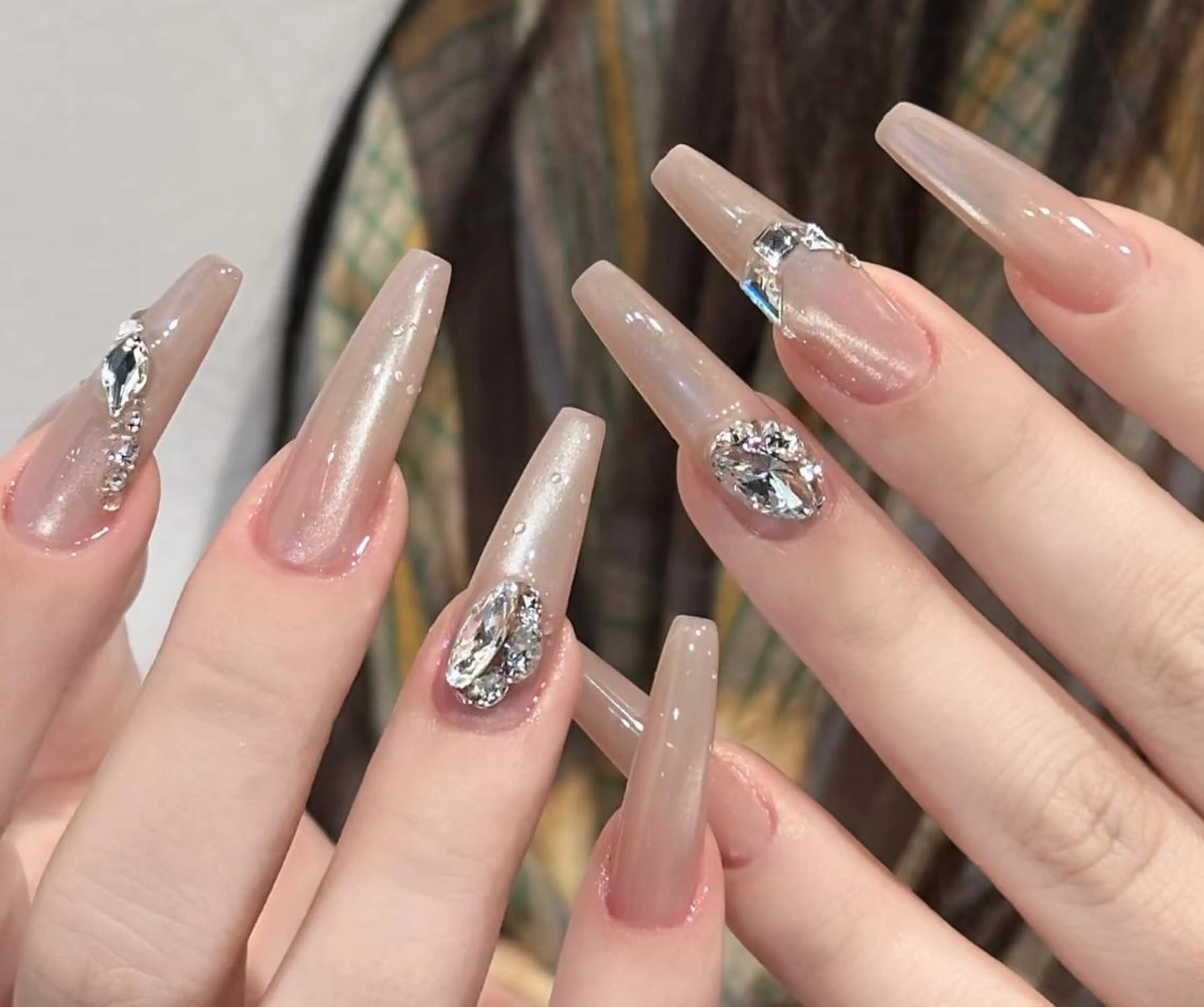 ネイル ハンドネイル ハンドケア 🍑 momo_nailのネイルデザイン