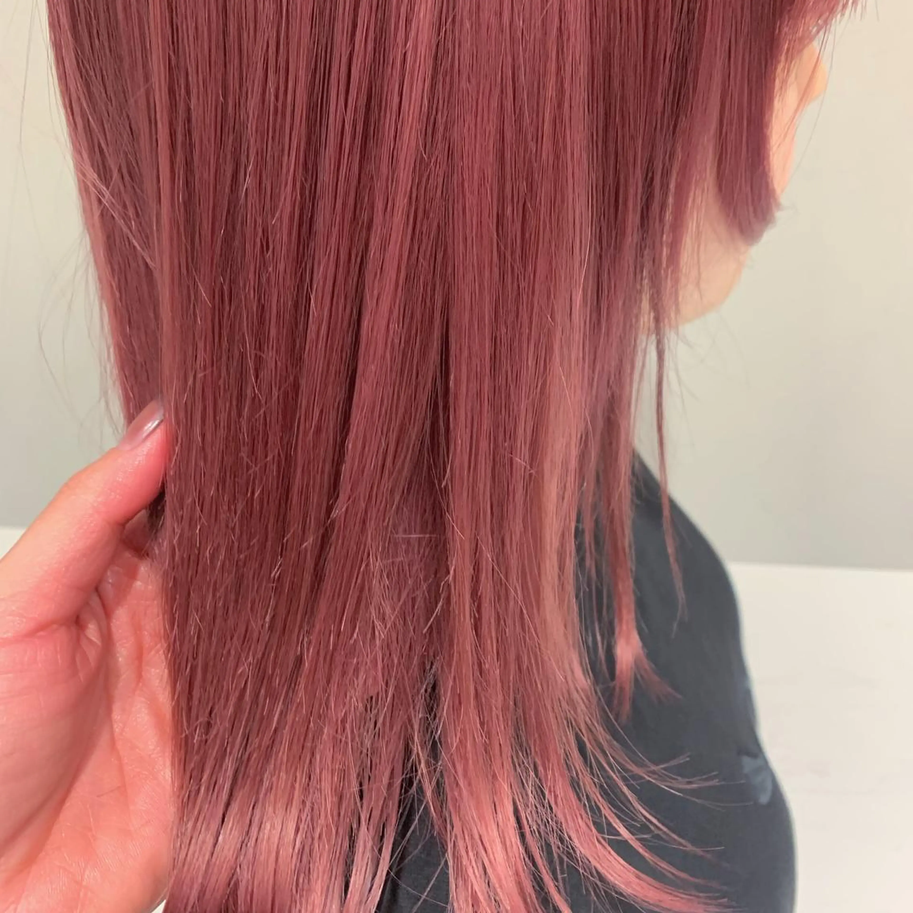 ミディアム カラー minami🪷 暖色カラーのヘアスタイル