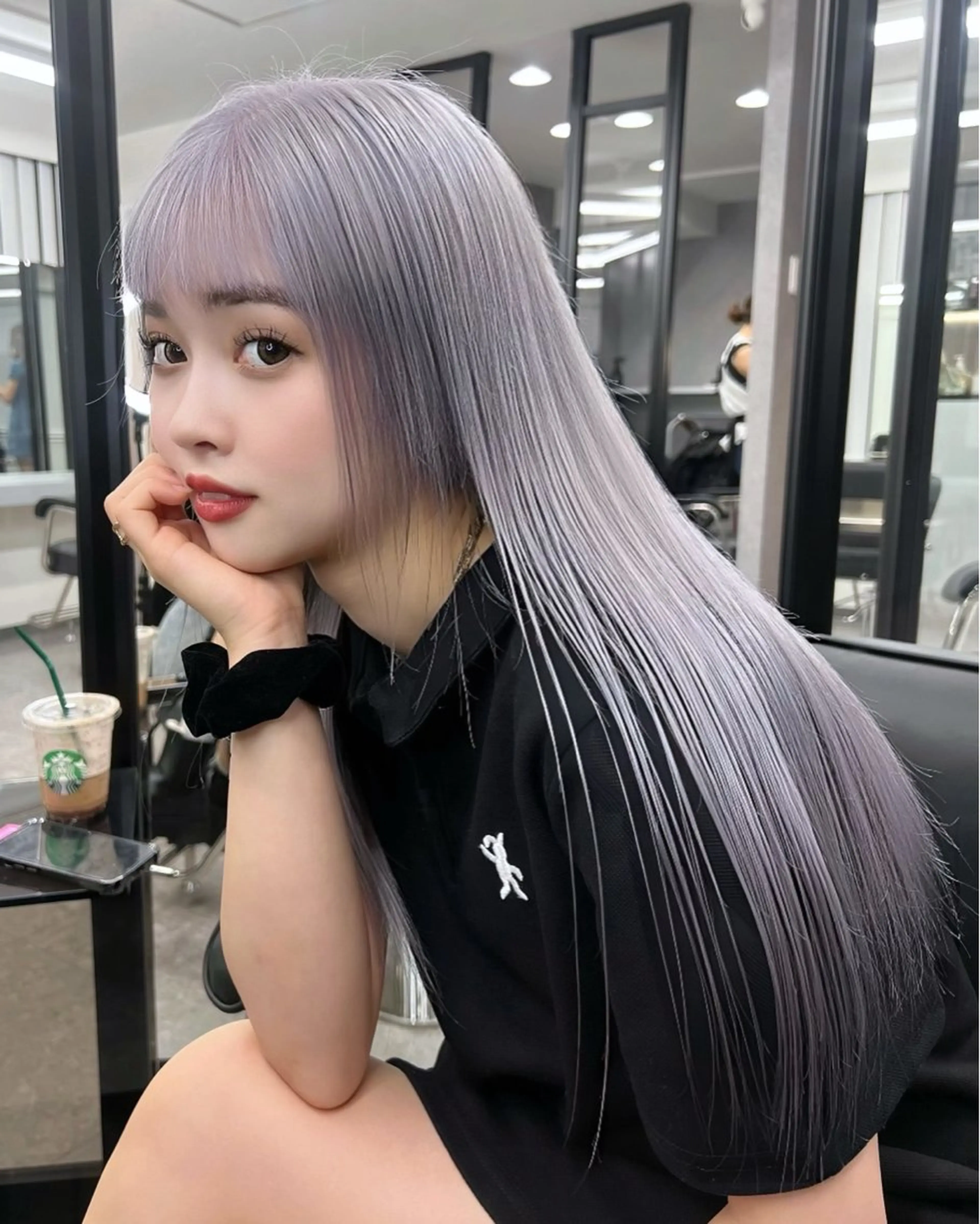 最高級ケア🤖ケアブリーチ + カラー +TOKIOトリートメント(ペーパーリタッチ)の写真