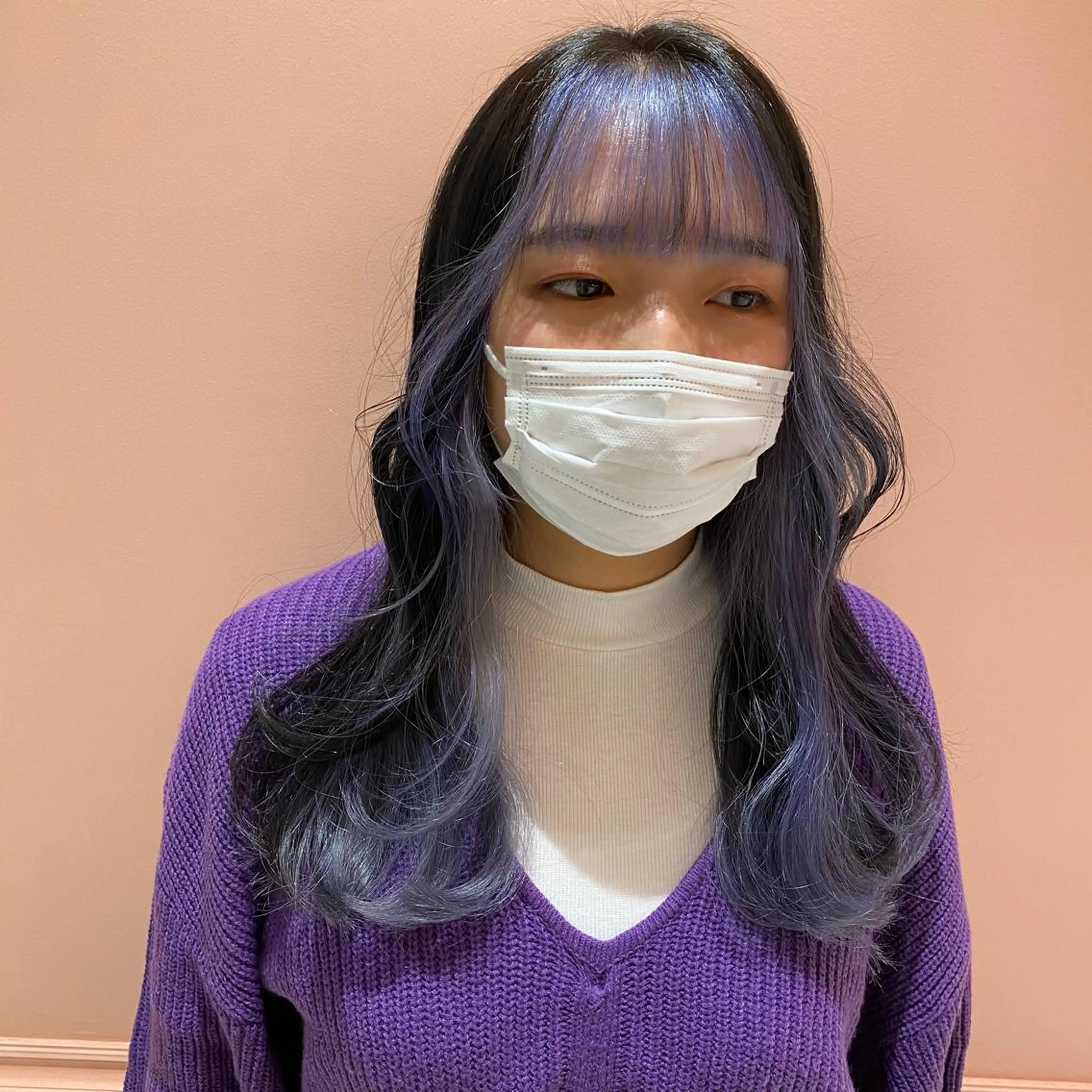 ロング カラー ORIKA 美容室のヘアスタイル
