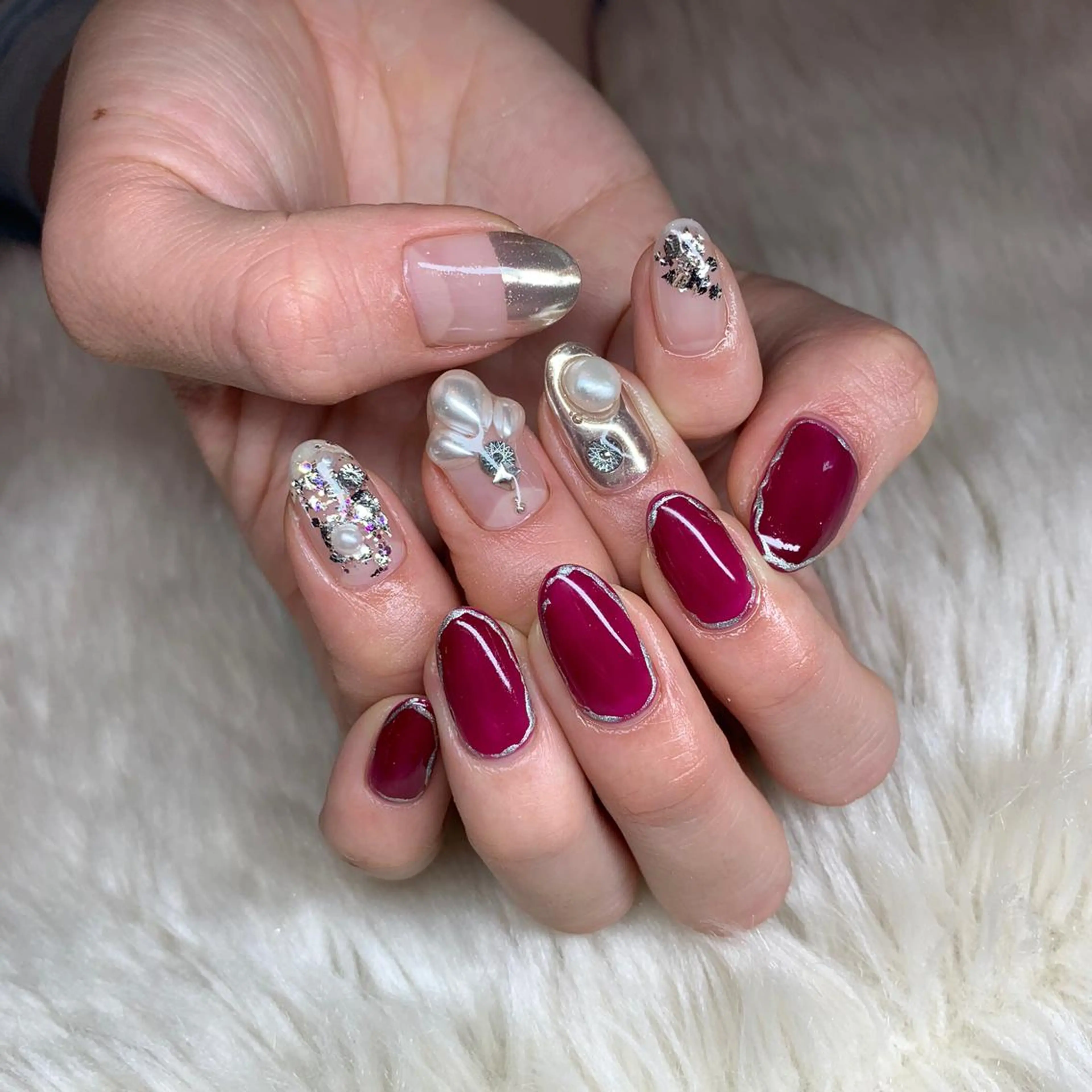 ネイル 里見 麗のネイルデザイン