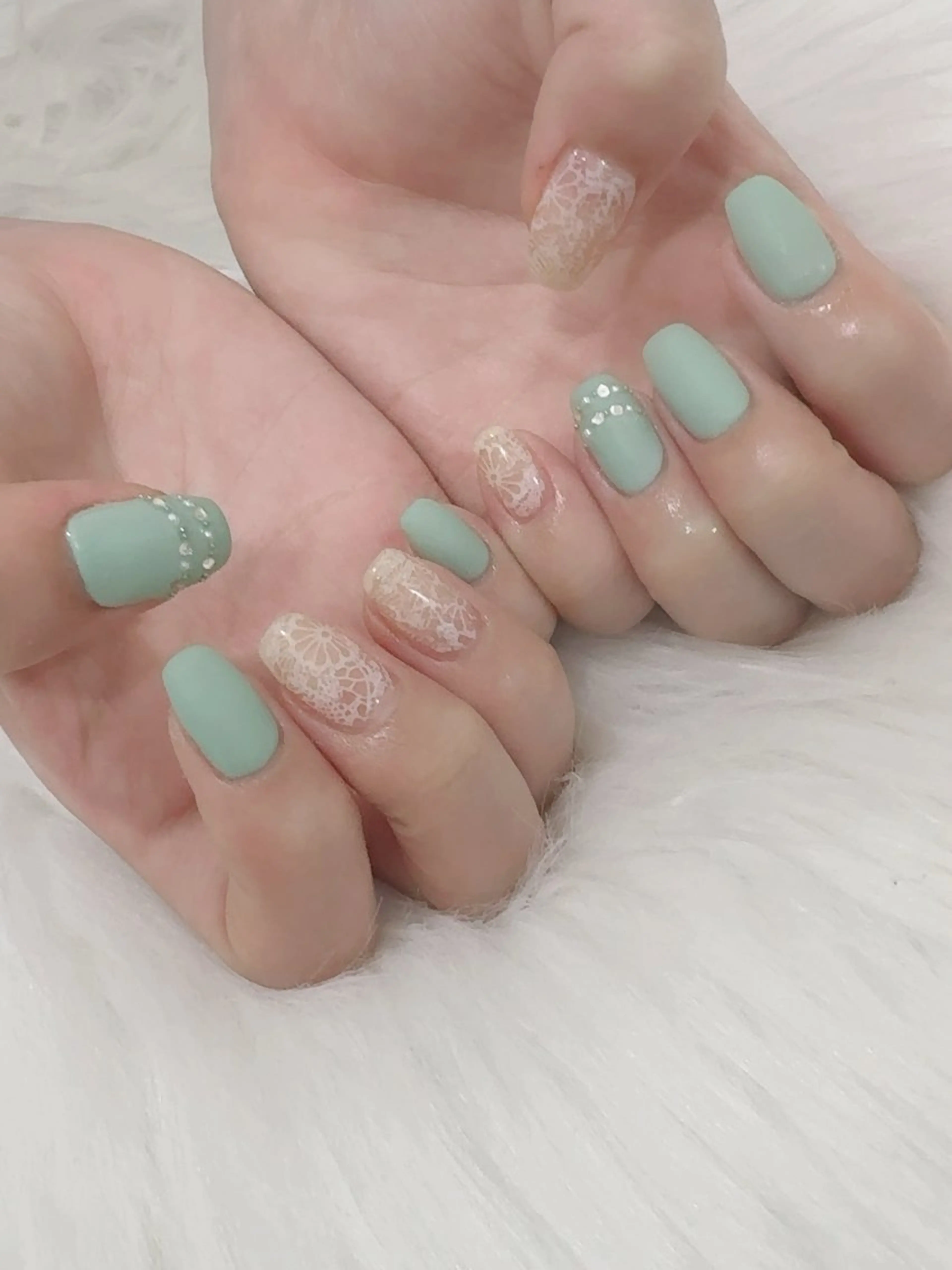 ネイル マットネイル ハンドネイル SOL NAILのネイルデザイン