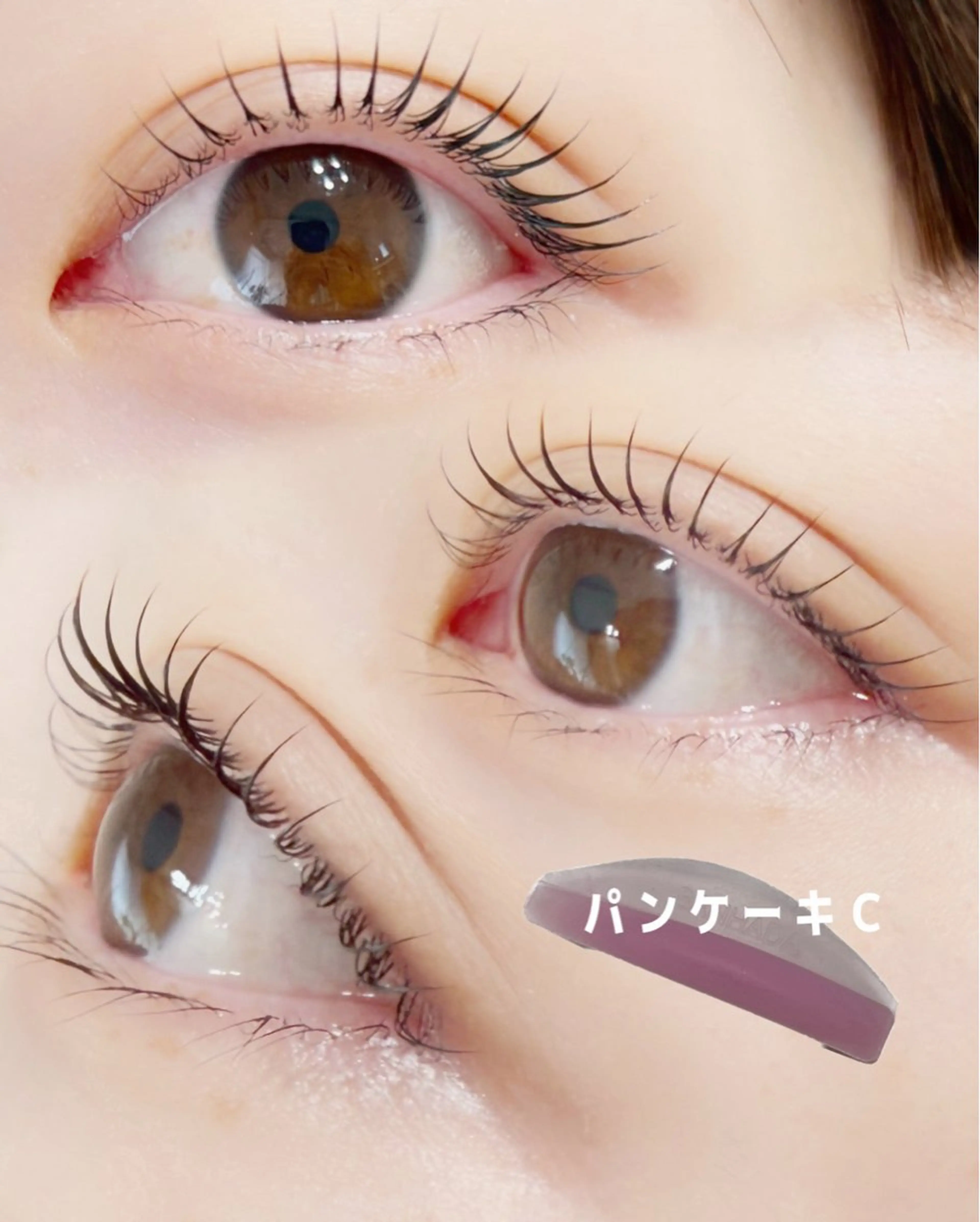 マツエク・マツパ まつげパーマ 一重×まつ毛パーマ charm所属・charm 【📍大名】のマツエク・マツパデザイン