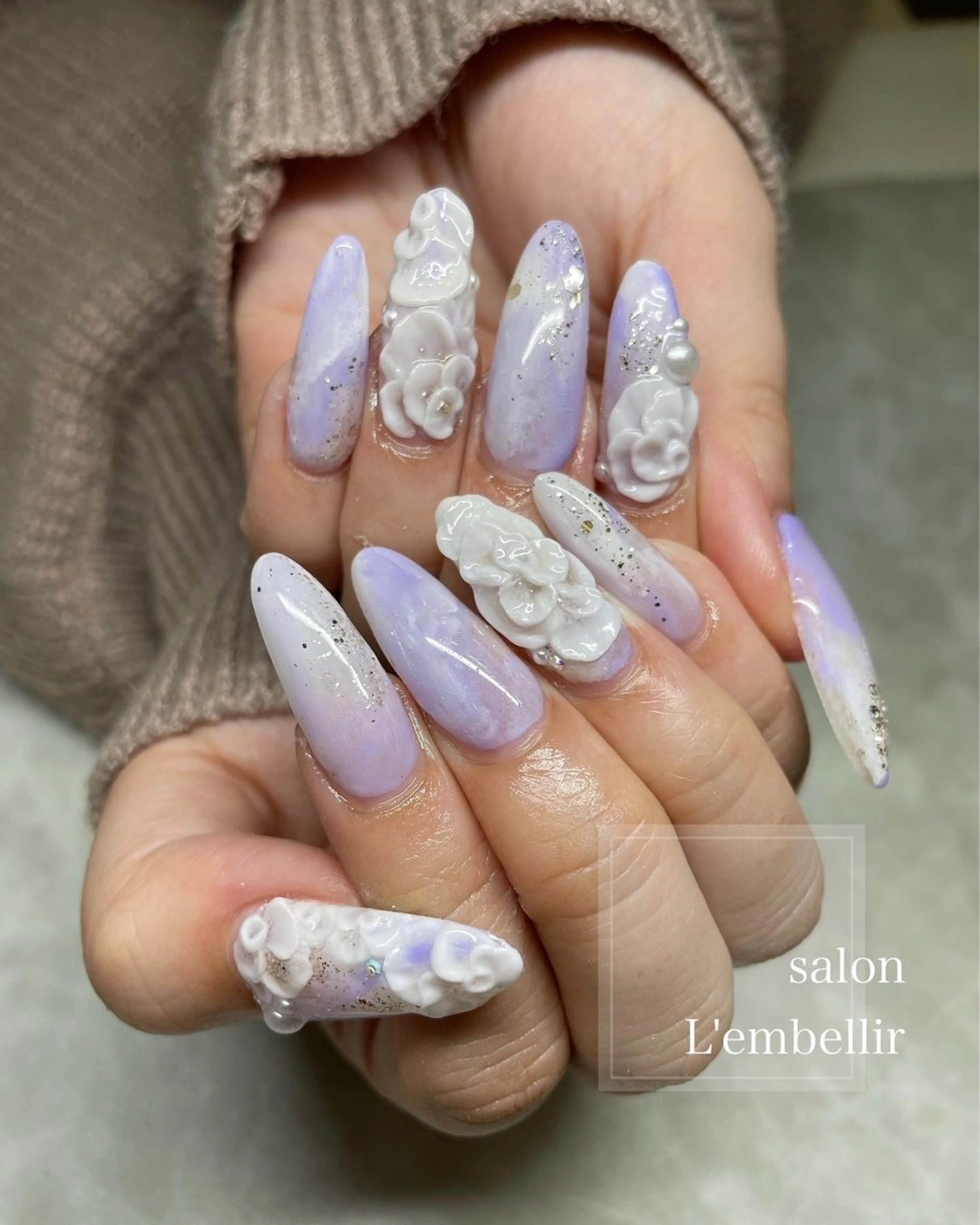 ネイル アートネイル salon L'embellirのネイルデザイン