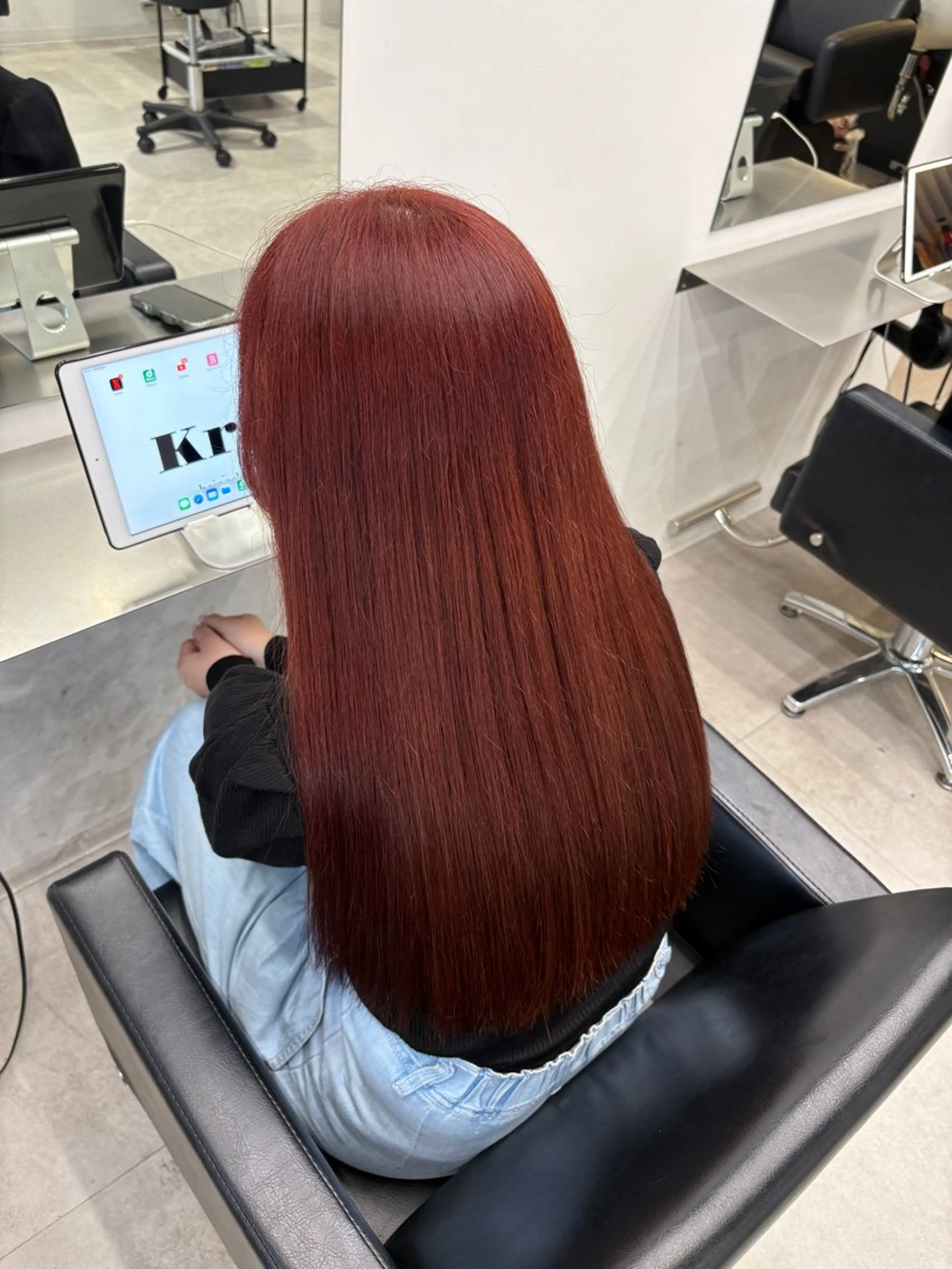 ロング ヘアカラー トリートメント MIHO☾·̩͙⋆ Kroのヘアスタイル