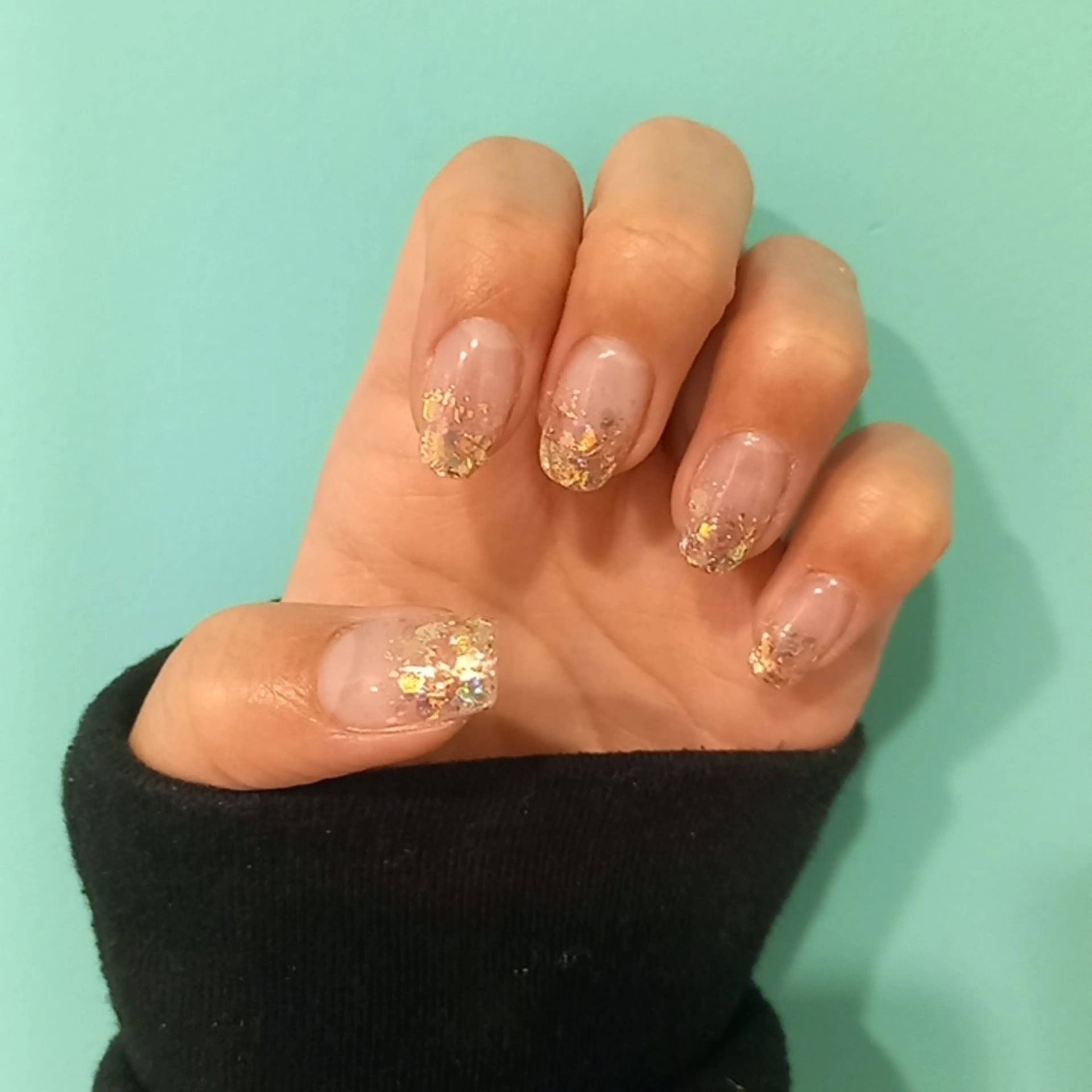 ワンカラー･ラメグラの写真