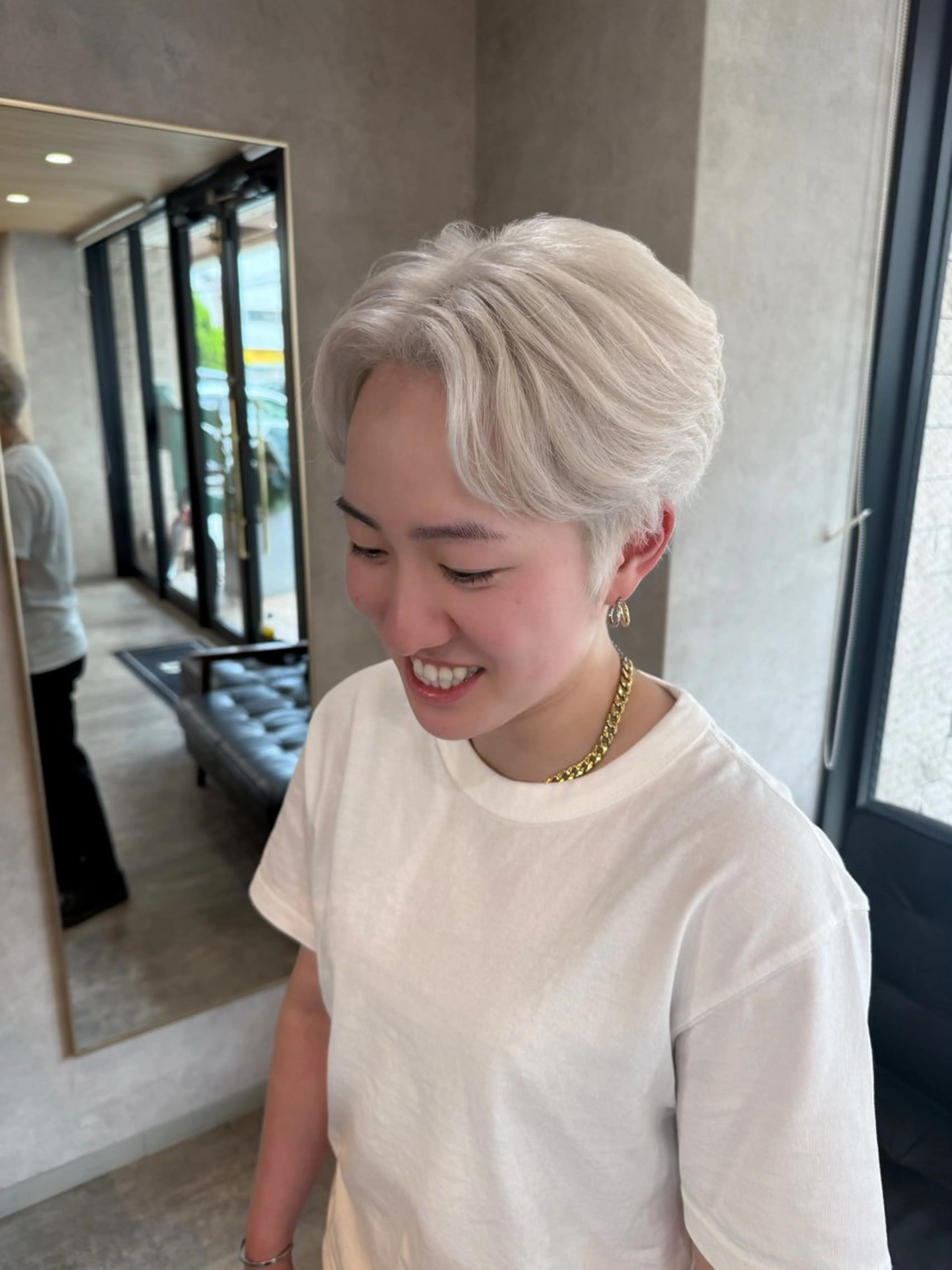 ショート ヘアカラー トリートメント RIENS aura / ayu ♡のヘアスタイル