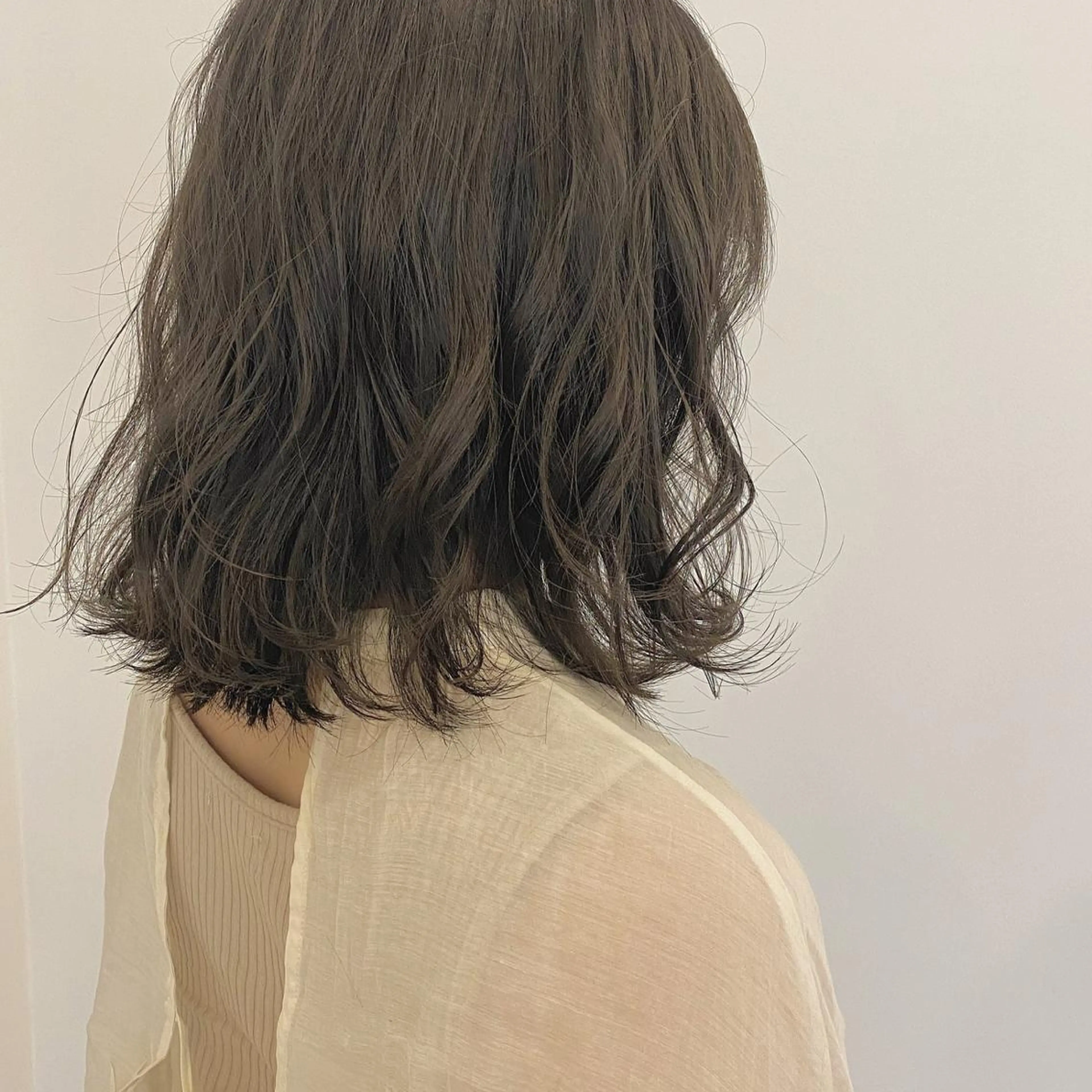 ミディアム ୨୧柔らかいカラー nozomi ୨୧のヘアスタイル