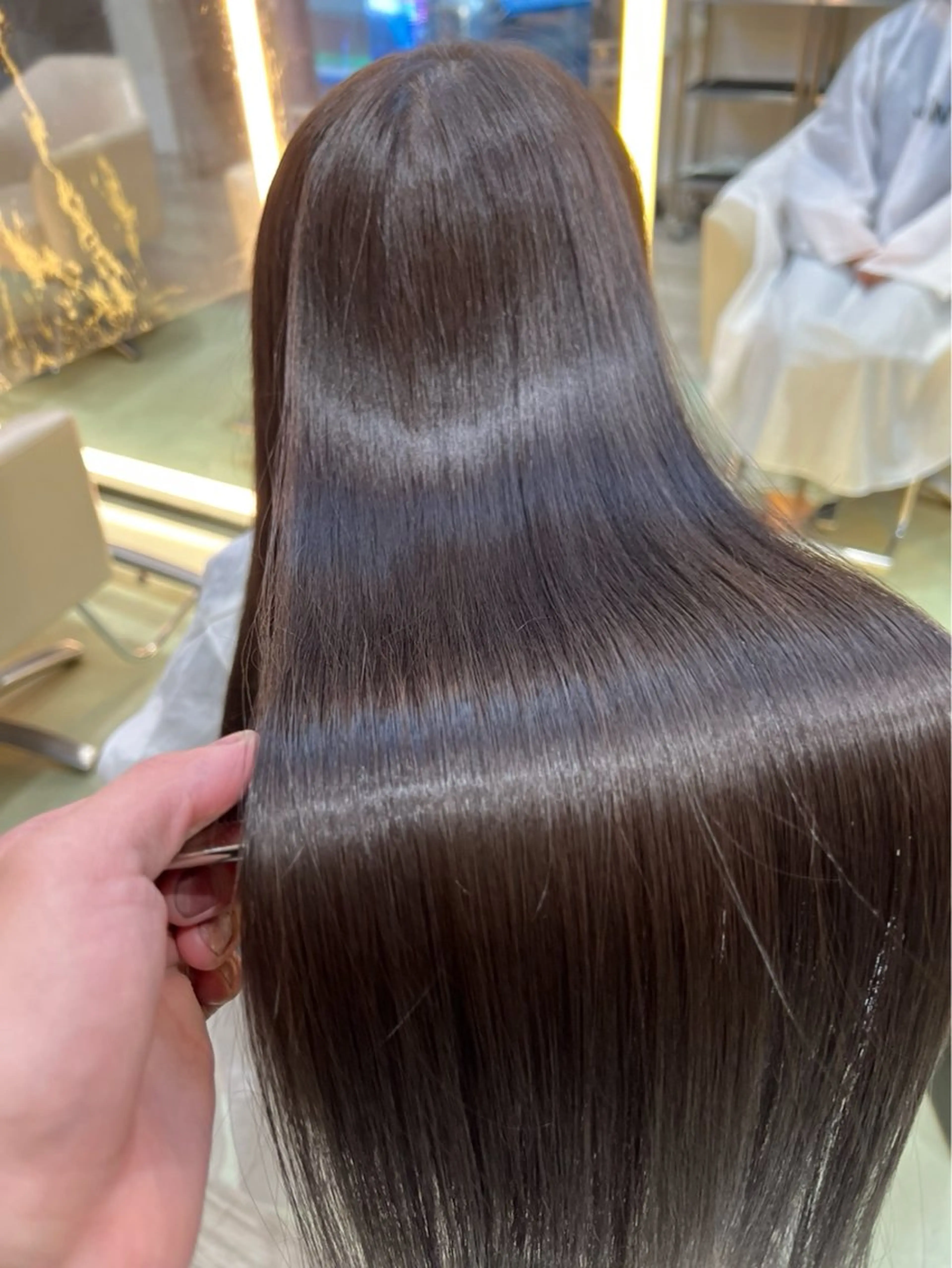 パーマ 縮毛矯正 近藤 羽南のヘアスタイル