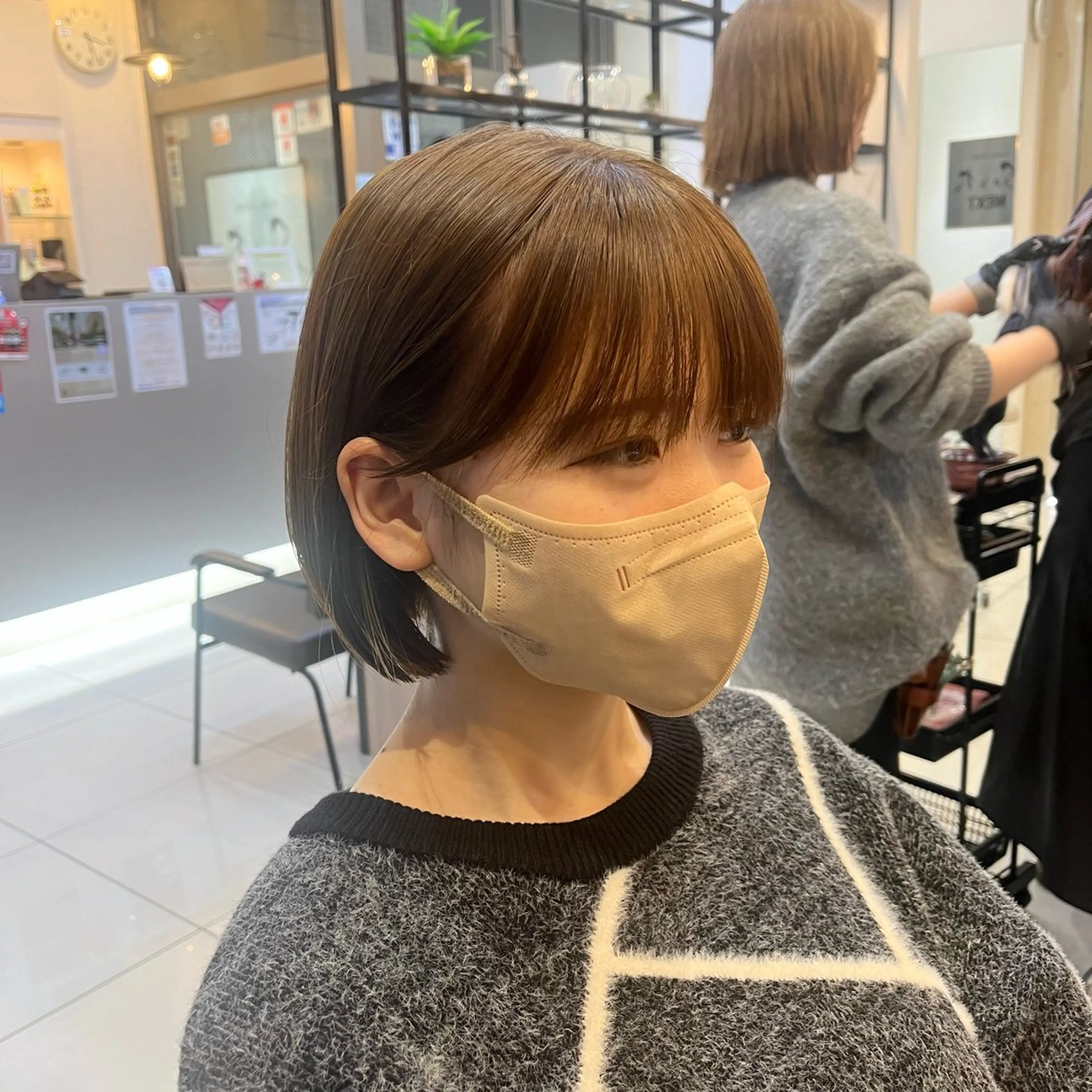 【ミニモ限定クーポン!】似合わせ✨小顔カット✂️シャンプーブロー込み🧴◌𓈒𓐍の写真