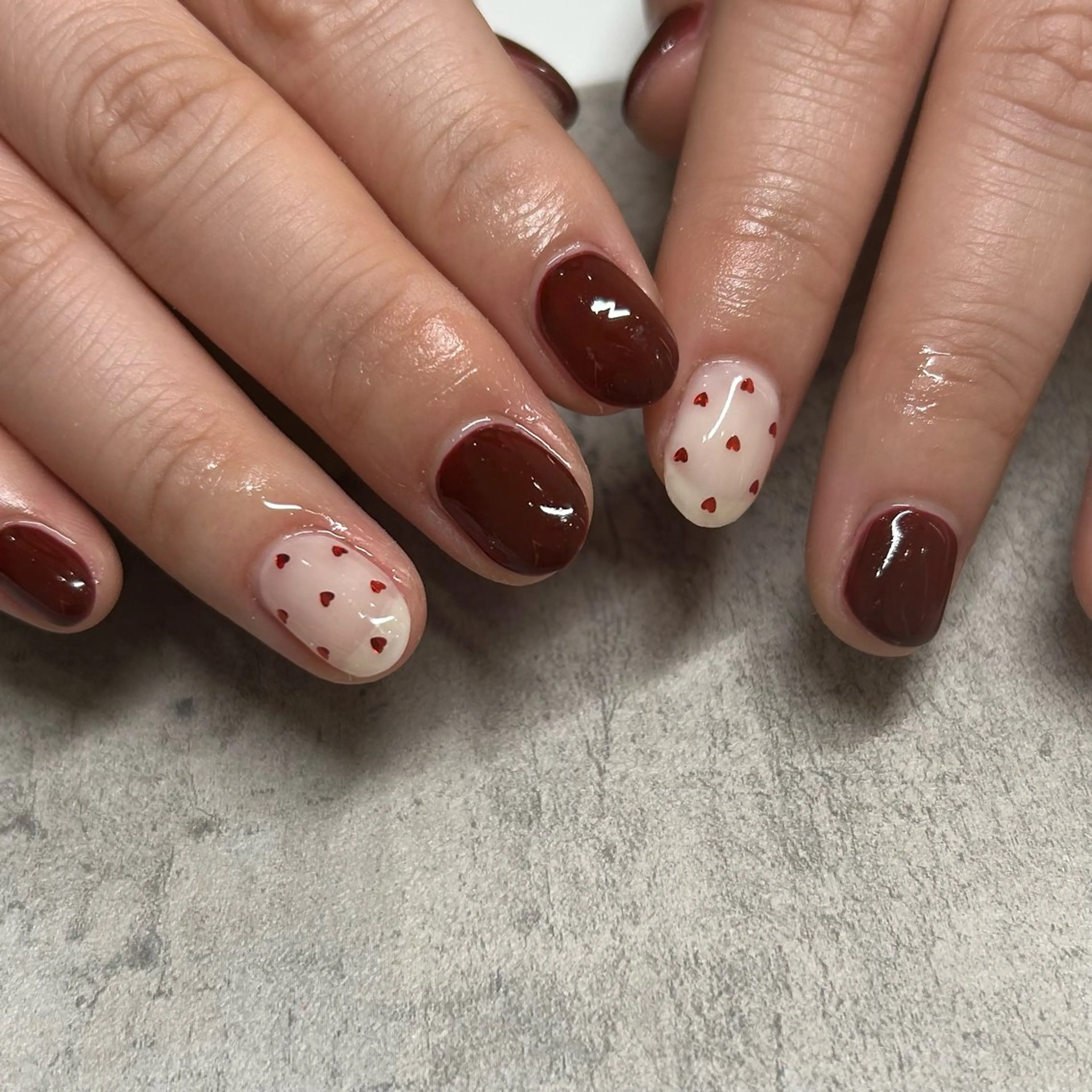 ネイル ワンカラーネイル Allure 小山店 結咲(ゆいさ)のネイルデザイン