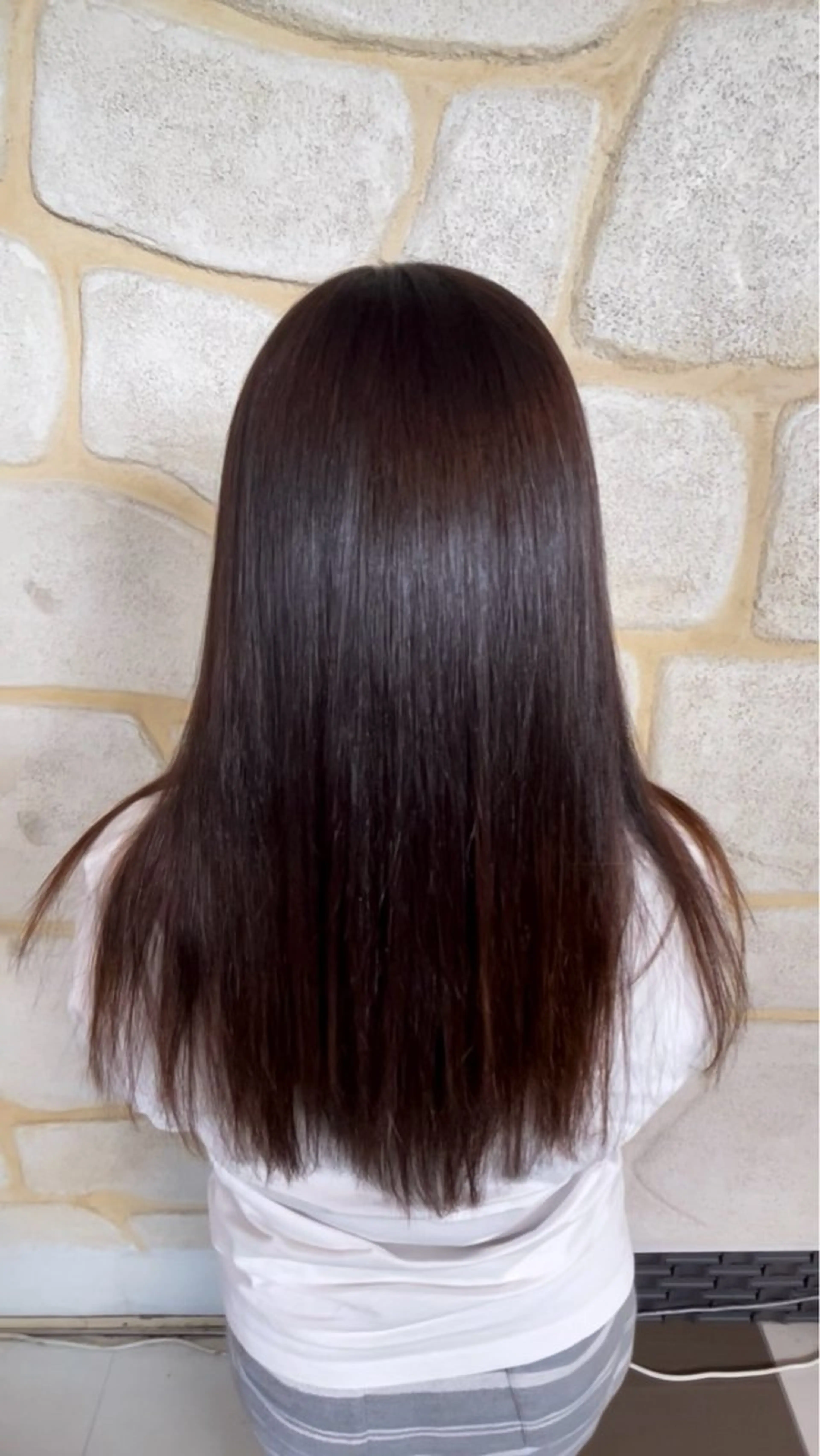 ロング ロング 馬目 龍一のヘアスタイル