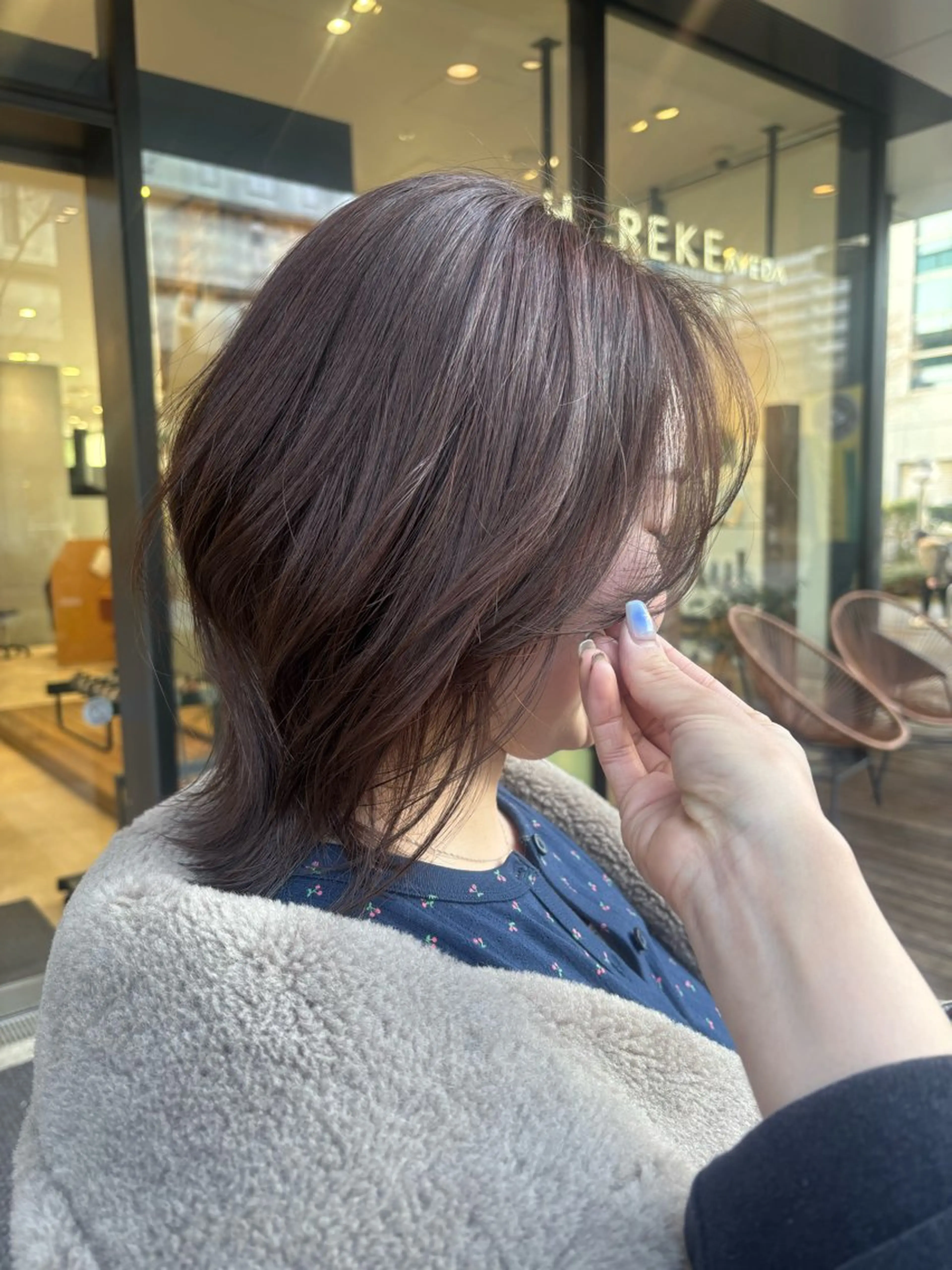 ミディアム くびれヘア 無料カットモデル募集 /立川/ユウリのヘアスタイル