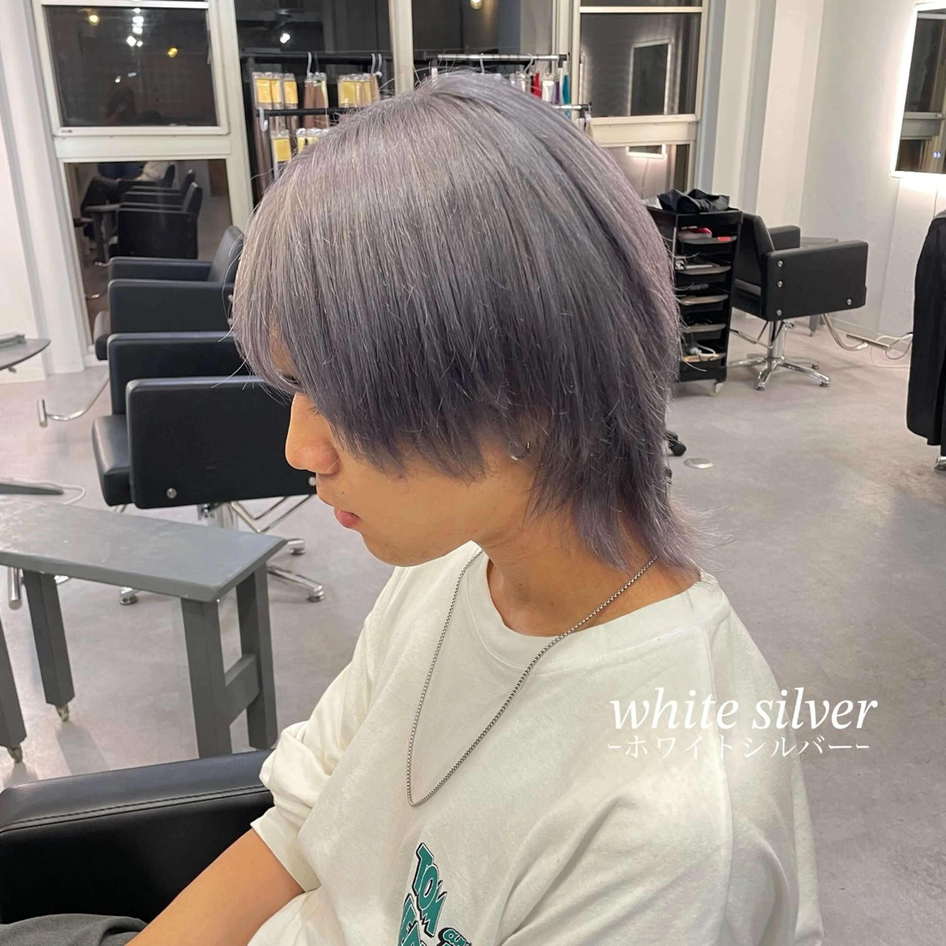 カラー メンズ Cielro/ダブル カラー/西田咲希のヘアスタイル