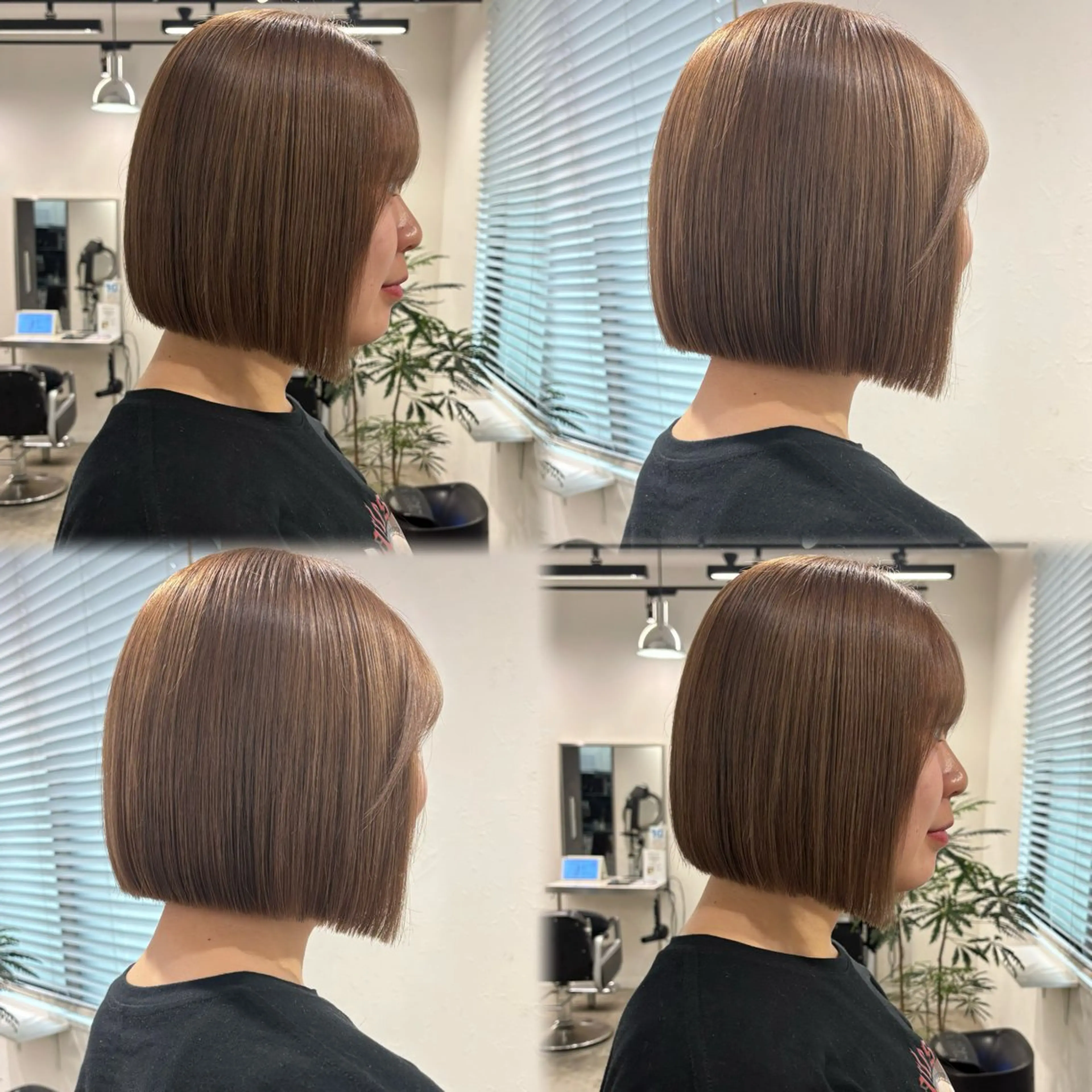 ショート カラー 髪質改善ストレート /暖色カラー🎀🪞のヘアスタイル