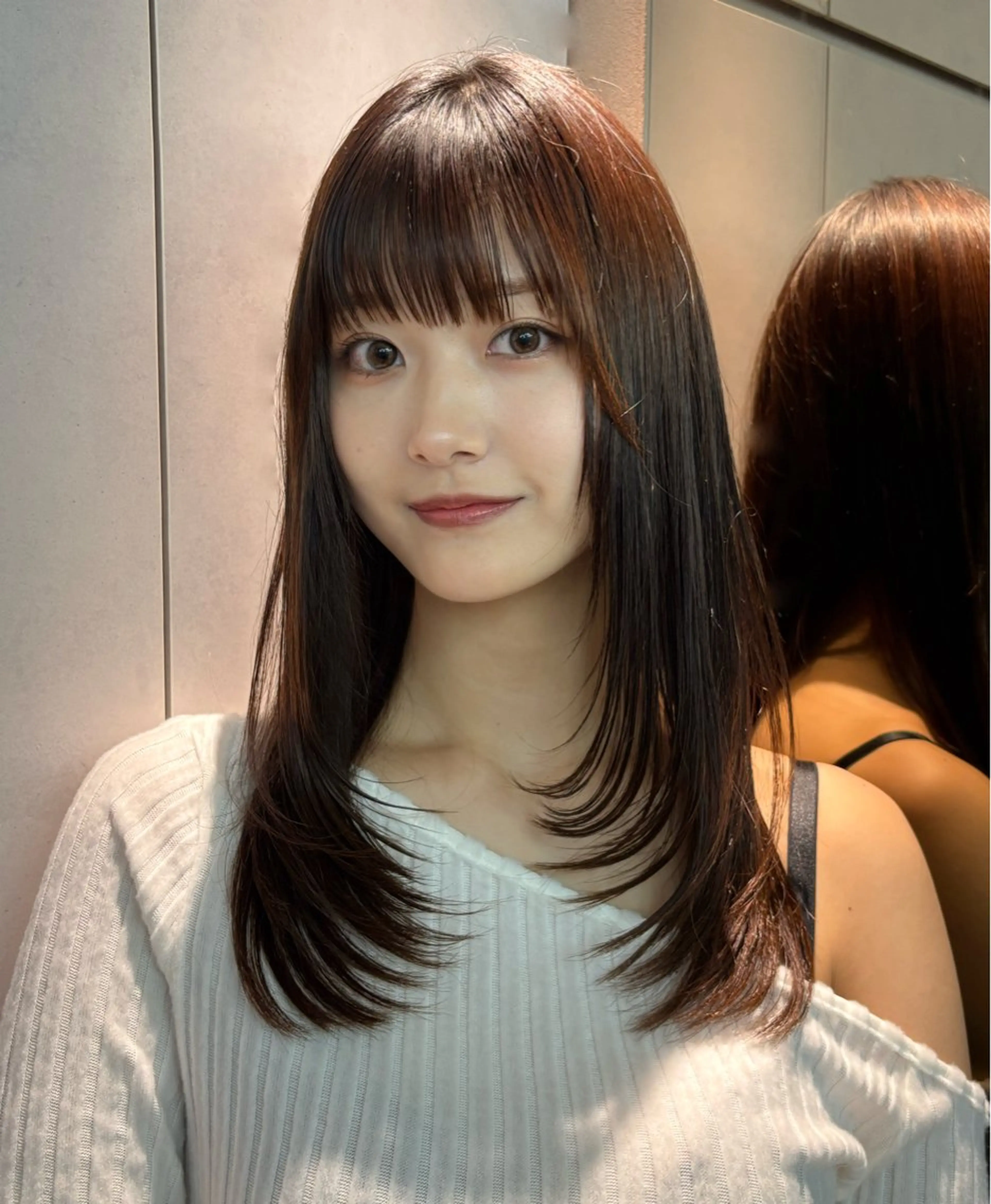 ロング カラー 大宮🫧艶カラー🩵 YUIのヘアスタイル