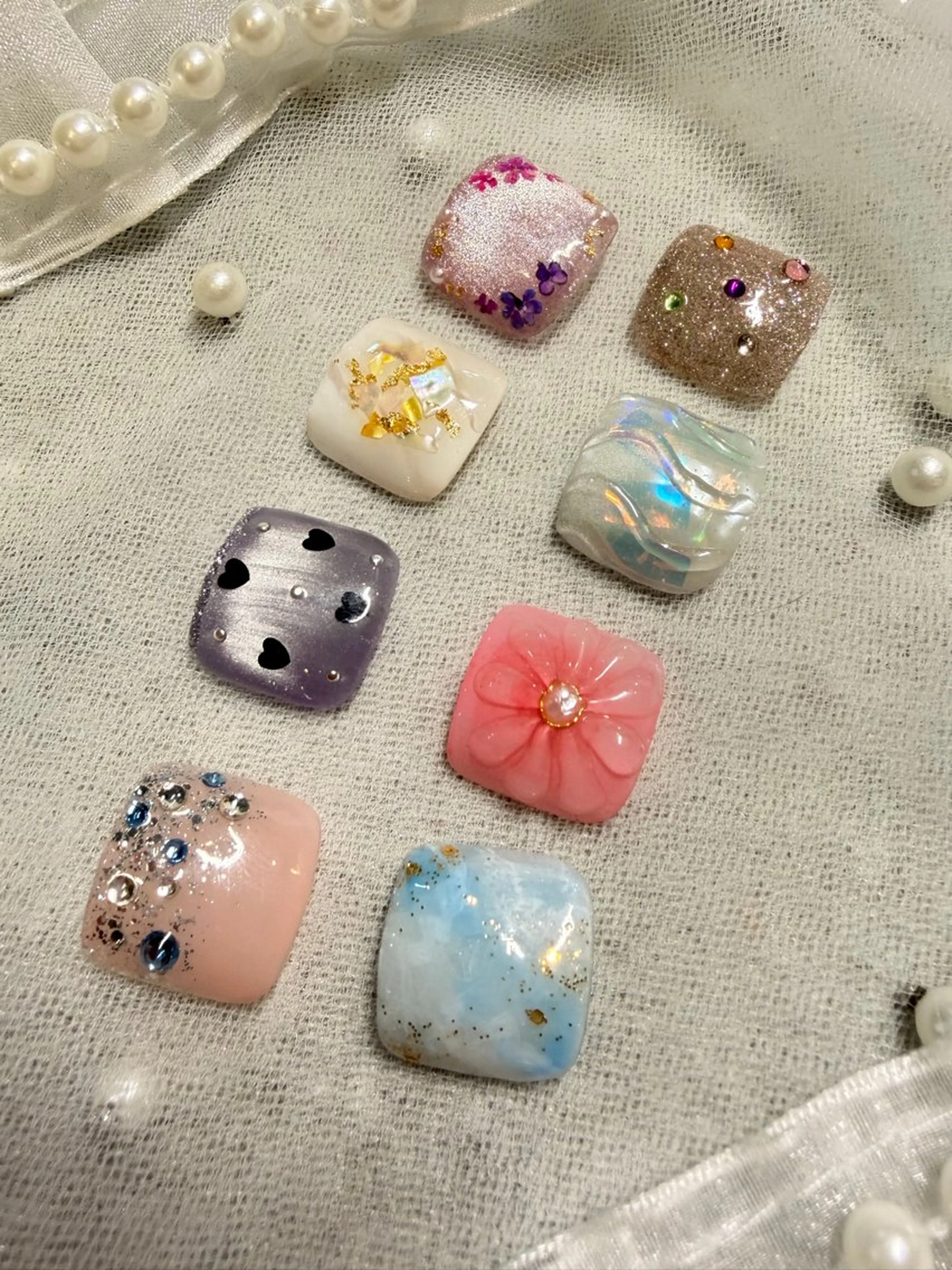 ネイル le`a-レア- マツエク×ネイルのネイルデザイン