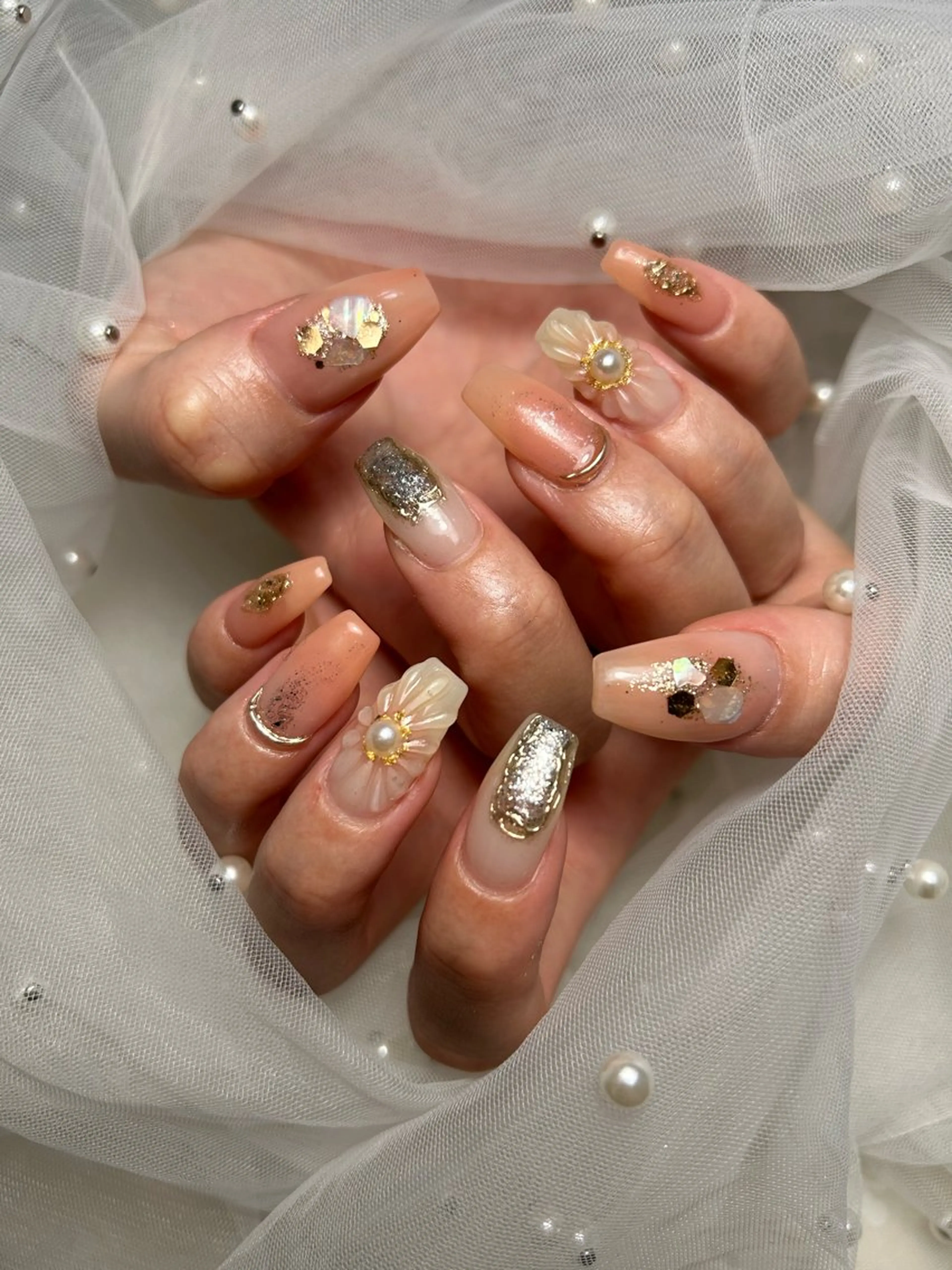 ネイル ハンドネイル フットネイル ✴︎ Delightのネイルデザイン