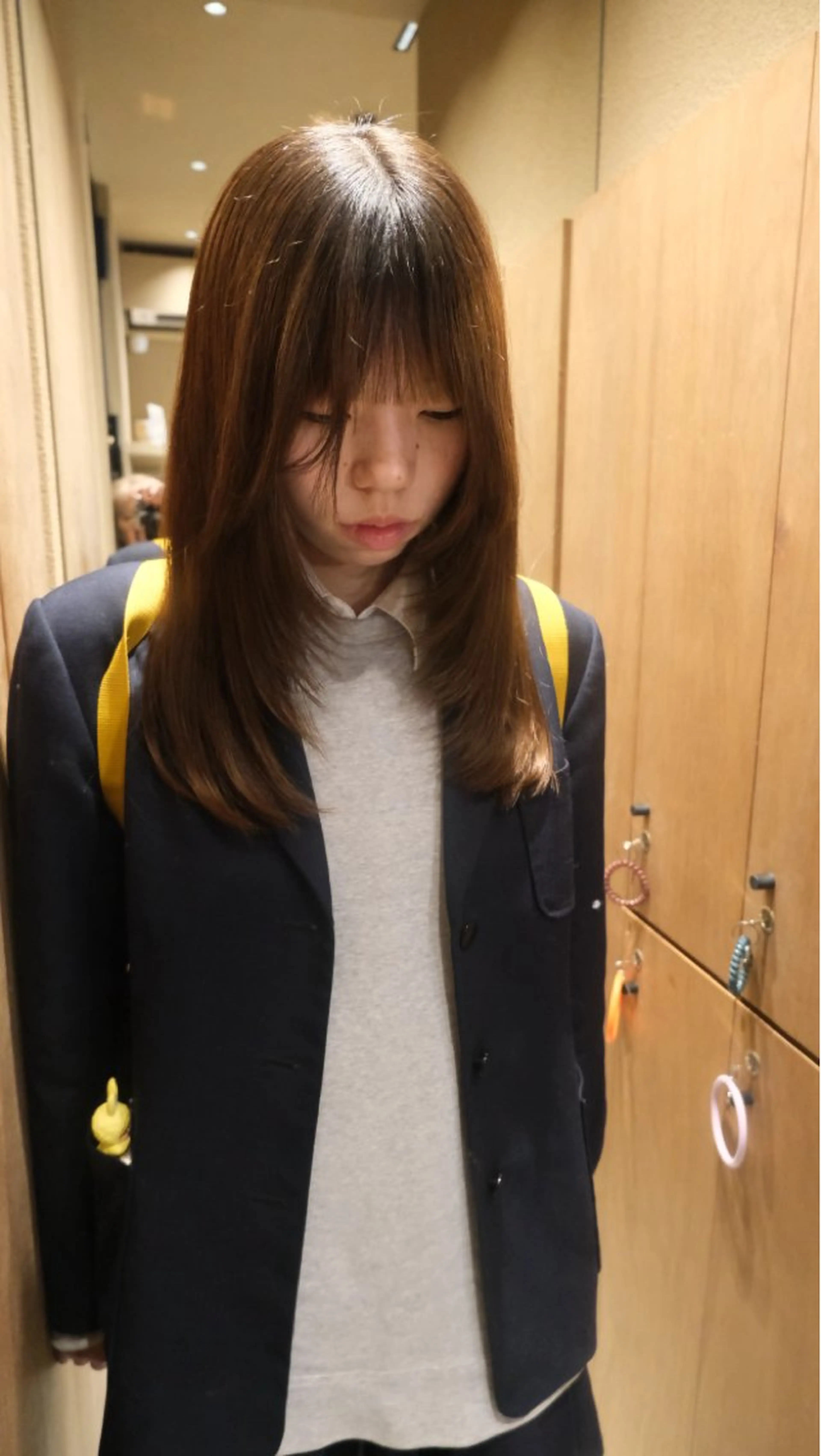 ロング ハッシュカット カット ヘアカラー MINAMI🩰鎌倉 /ブリーチ・ボブのヘアスタイル