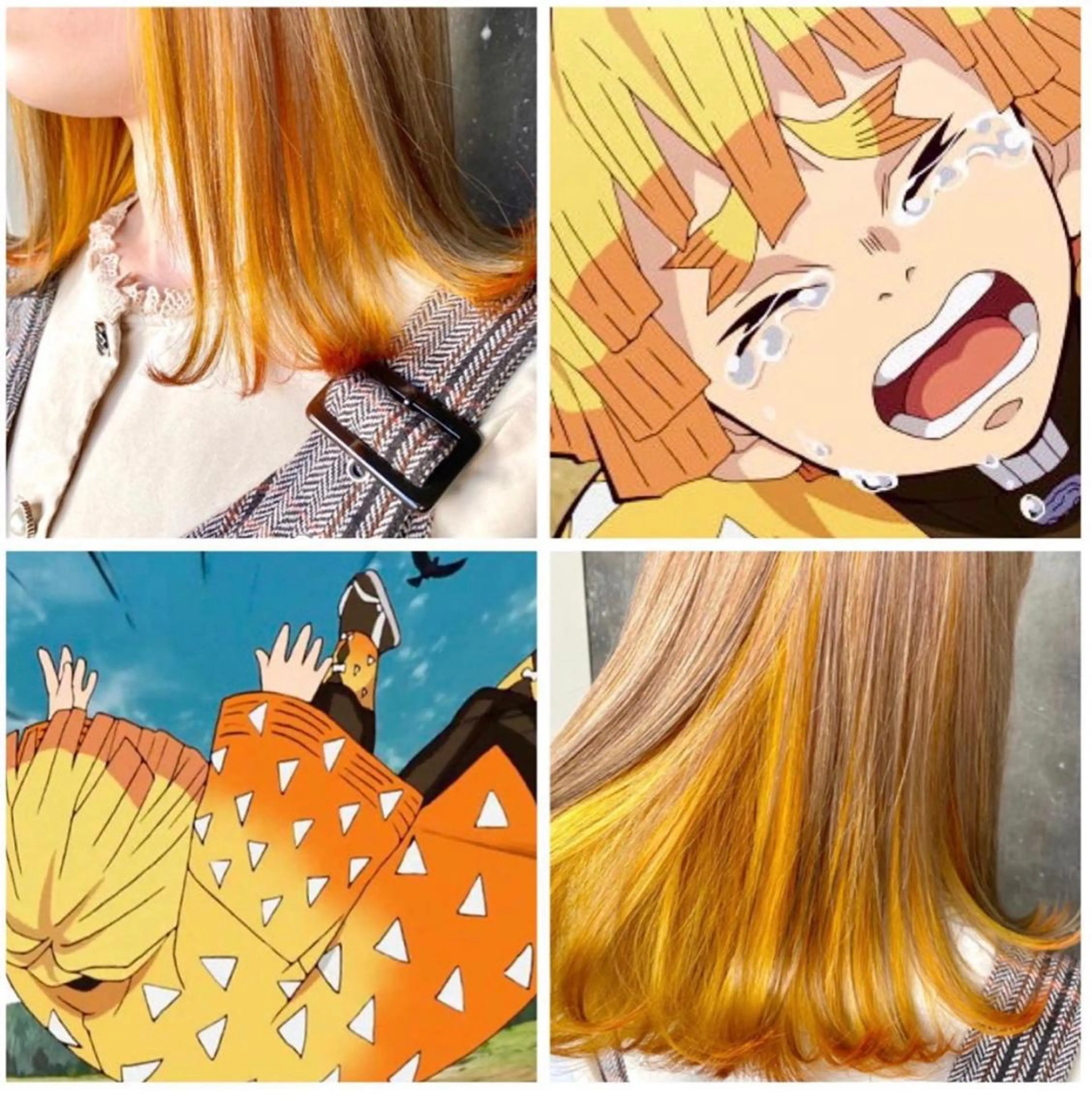 ミディアム カラー ベージュカラー TSUNO🦖 派手髪/オタク美容師のヘアスタイル