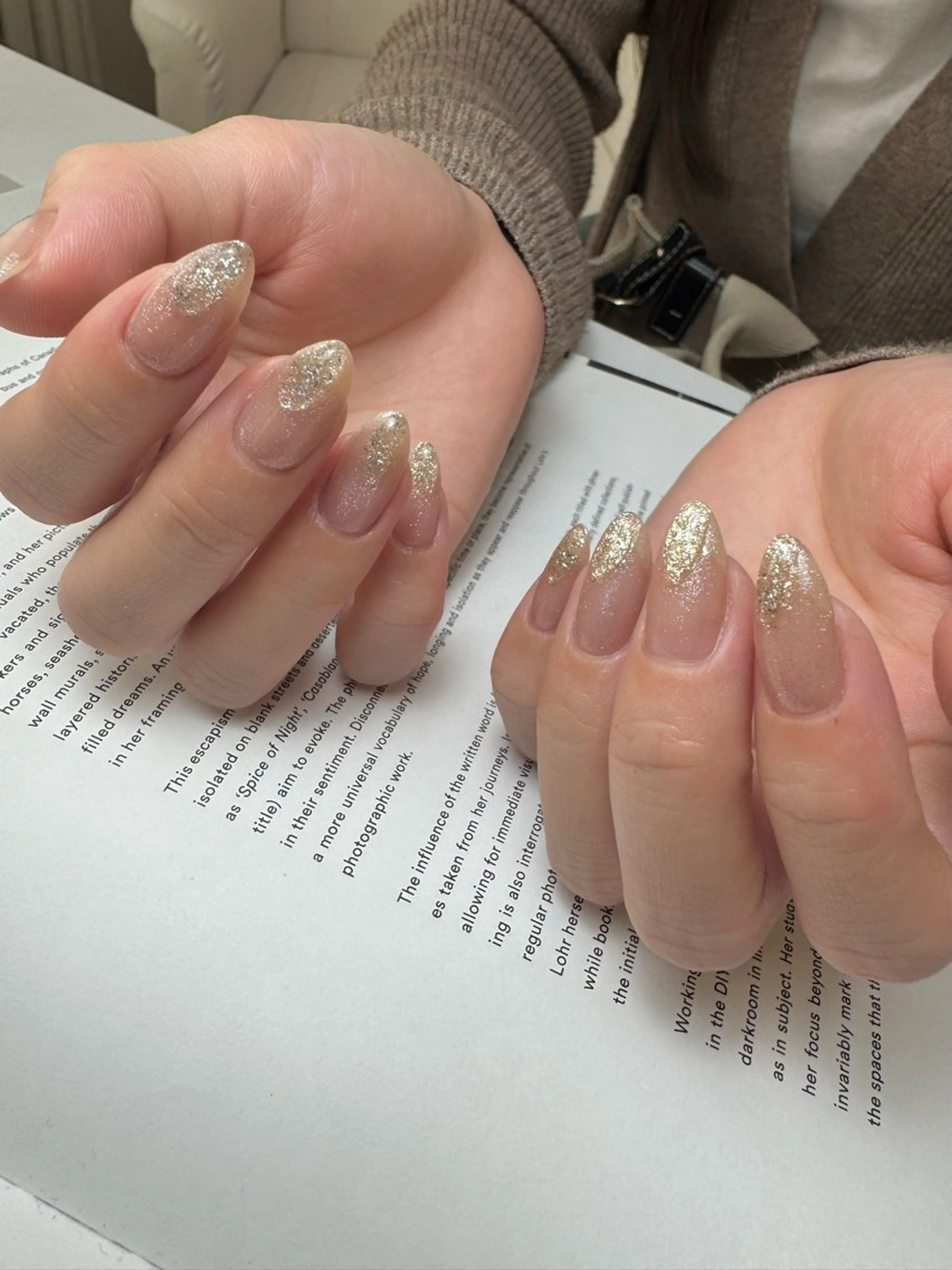 ネイル マグネットネイル ぷっくりネイル ハンドネイル 白日-hakubi nail-のネイルデザイン