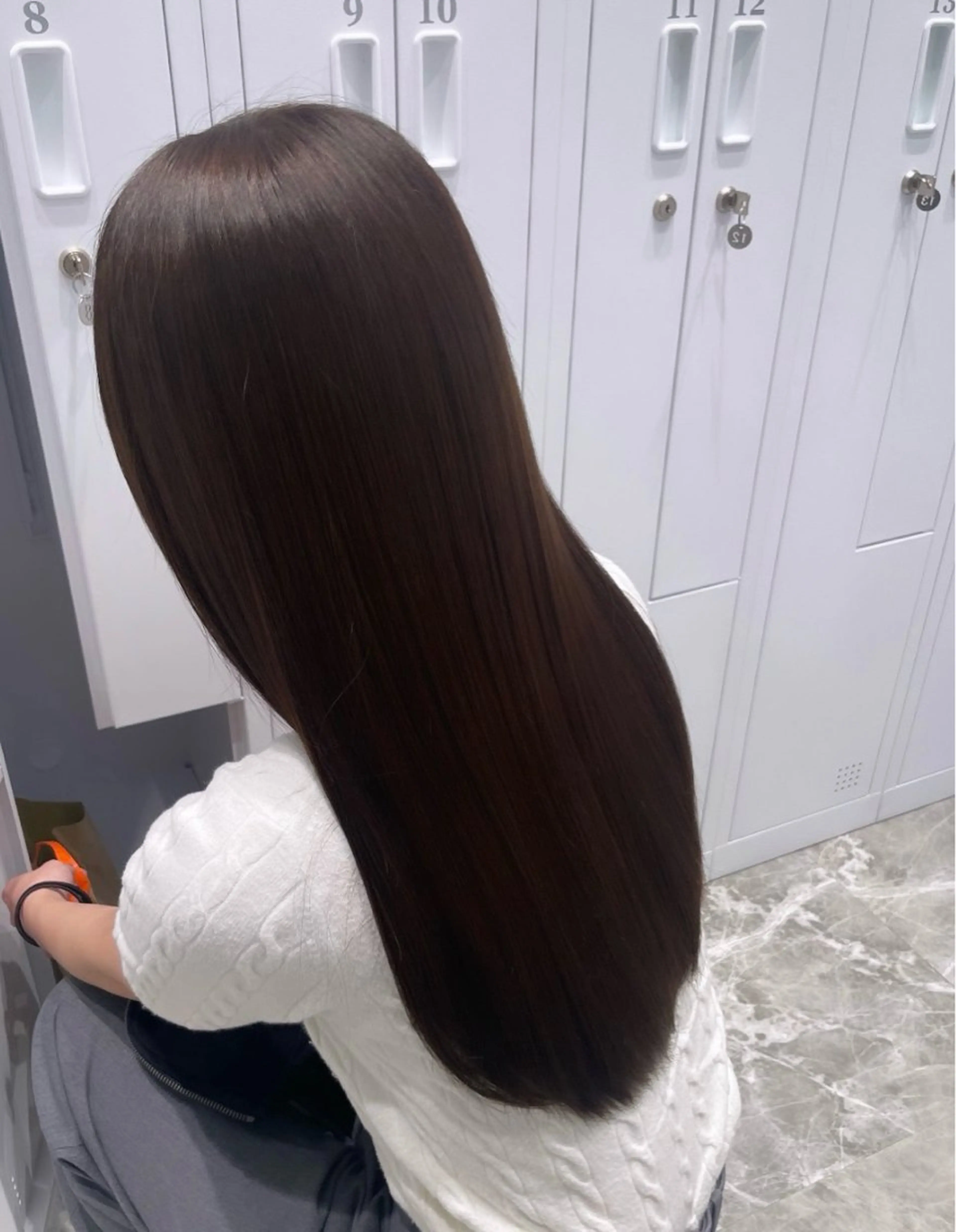 ロング トリートメント 酸熱トリートメント azumi♡/銀座/ 透明感カラーのヘアスタイル