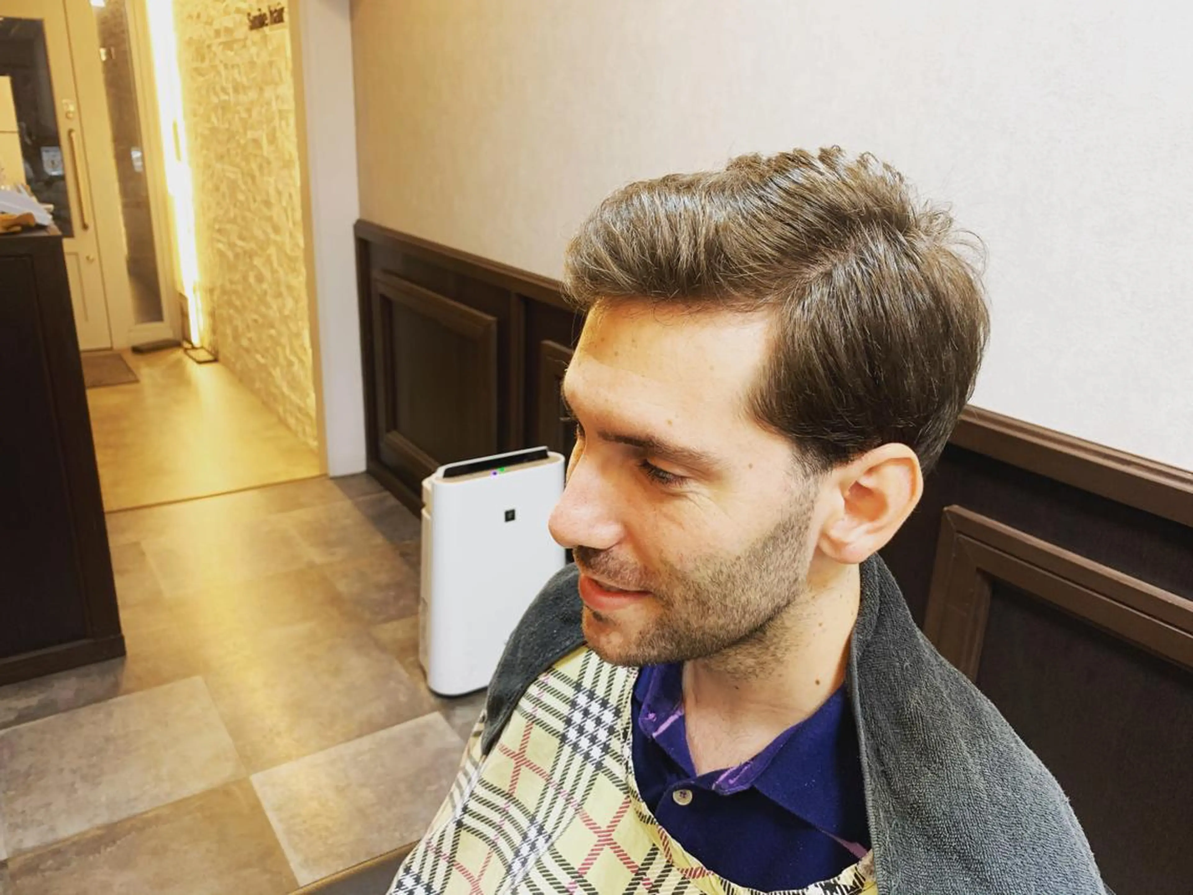 ショート メンズ 福留 叶太のヘアスタイル