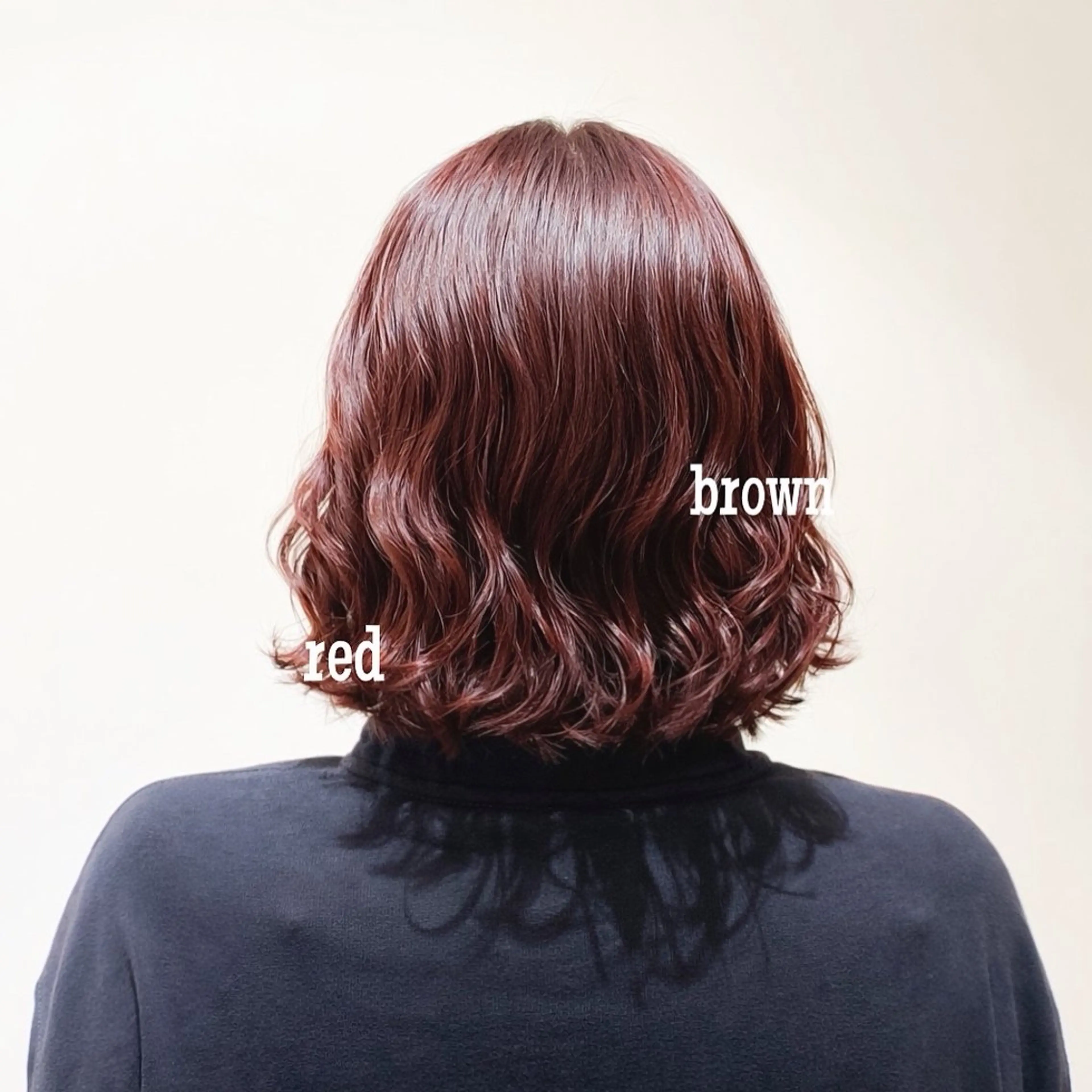 ショート カラー パーマ ブリーチ ブラウンカラー ブリーチなしカラー レッドカラー レッドブラウン カット ヘアカラー トリートメント 暖色カラー/パラッと Bob/モエのヘアスタイル