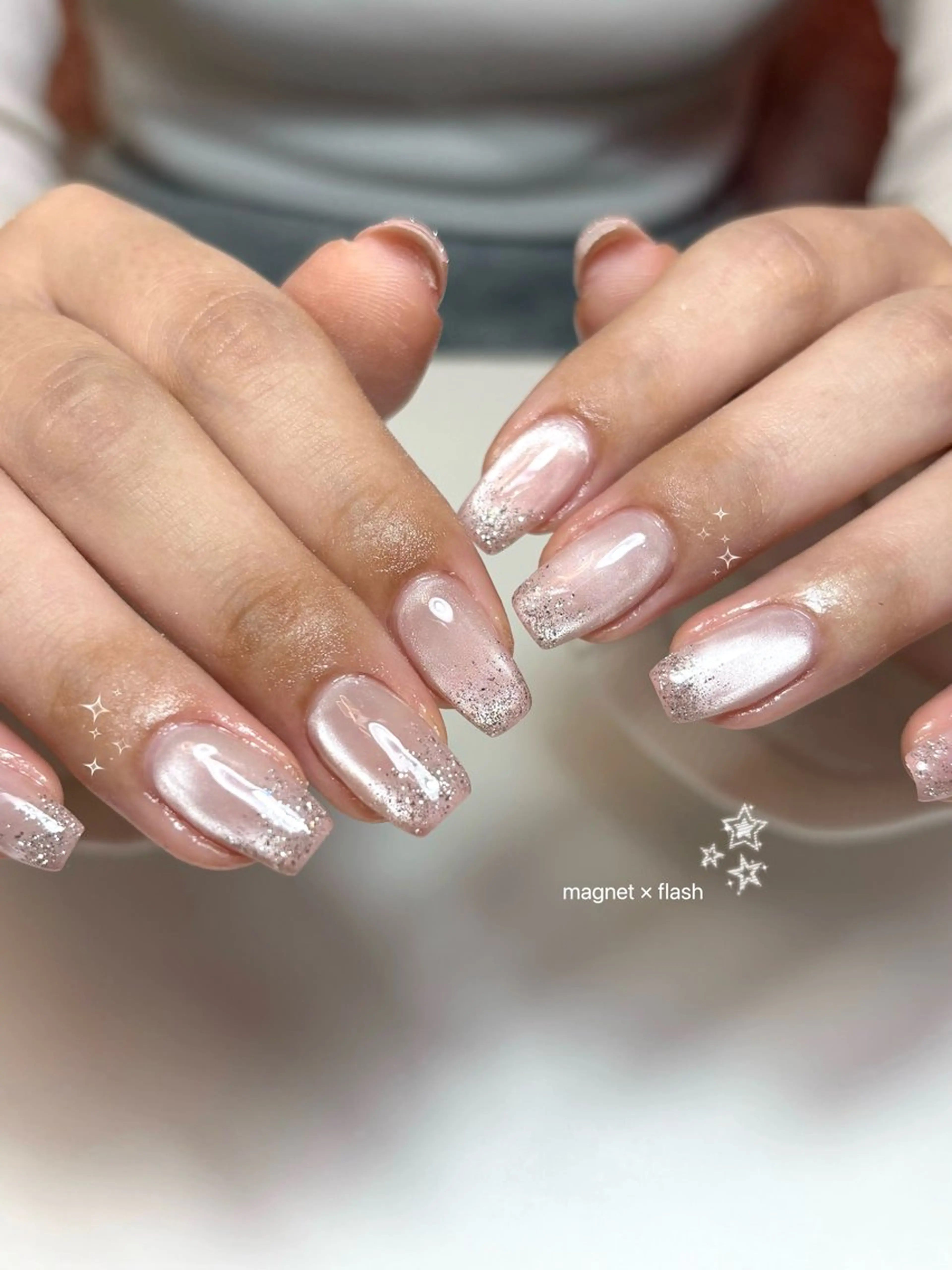 ネイル フラッシュネイル ハンドネイル Le:M nail Mikuのネイルデザイン
