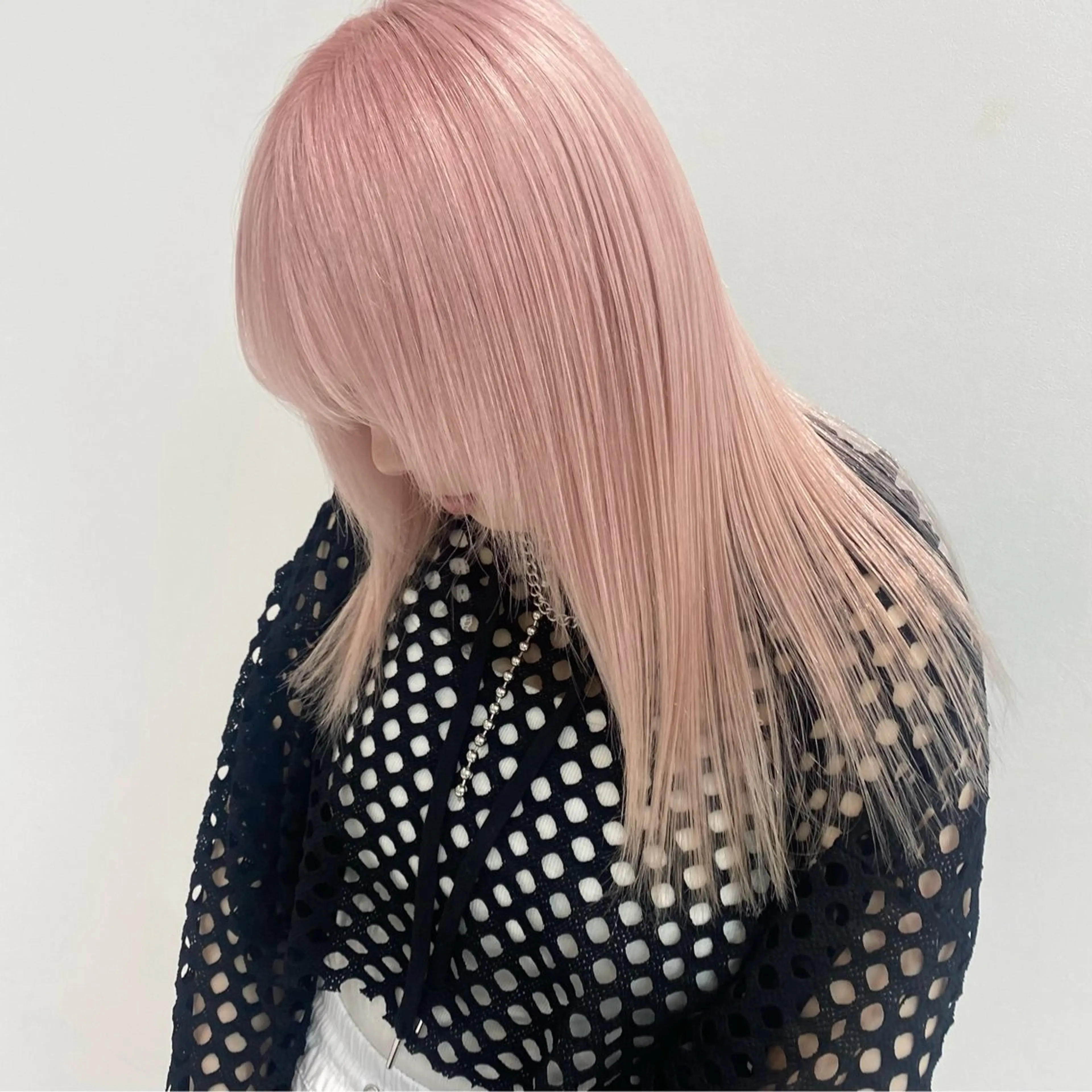 セミロング カラー ヘアアレンジ 𝐠𝐢𝐫𝐥𝐲 𝐦𝐨𝐝𝐞🖤のヘアスタイル