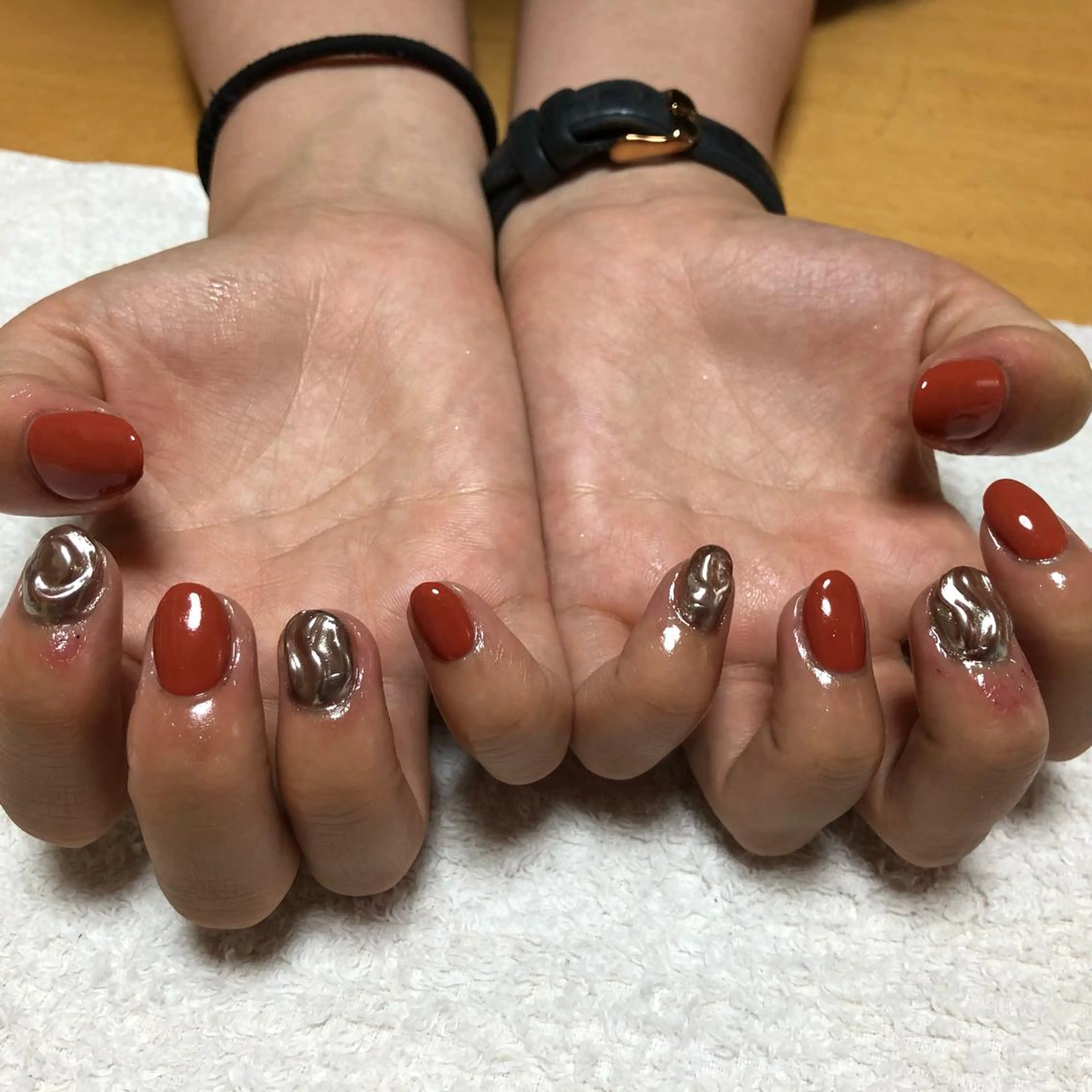 ネイル ハンドネイル private_ salon.Leaのネイルデザイン