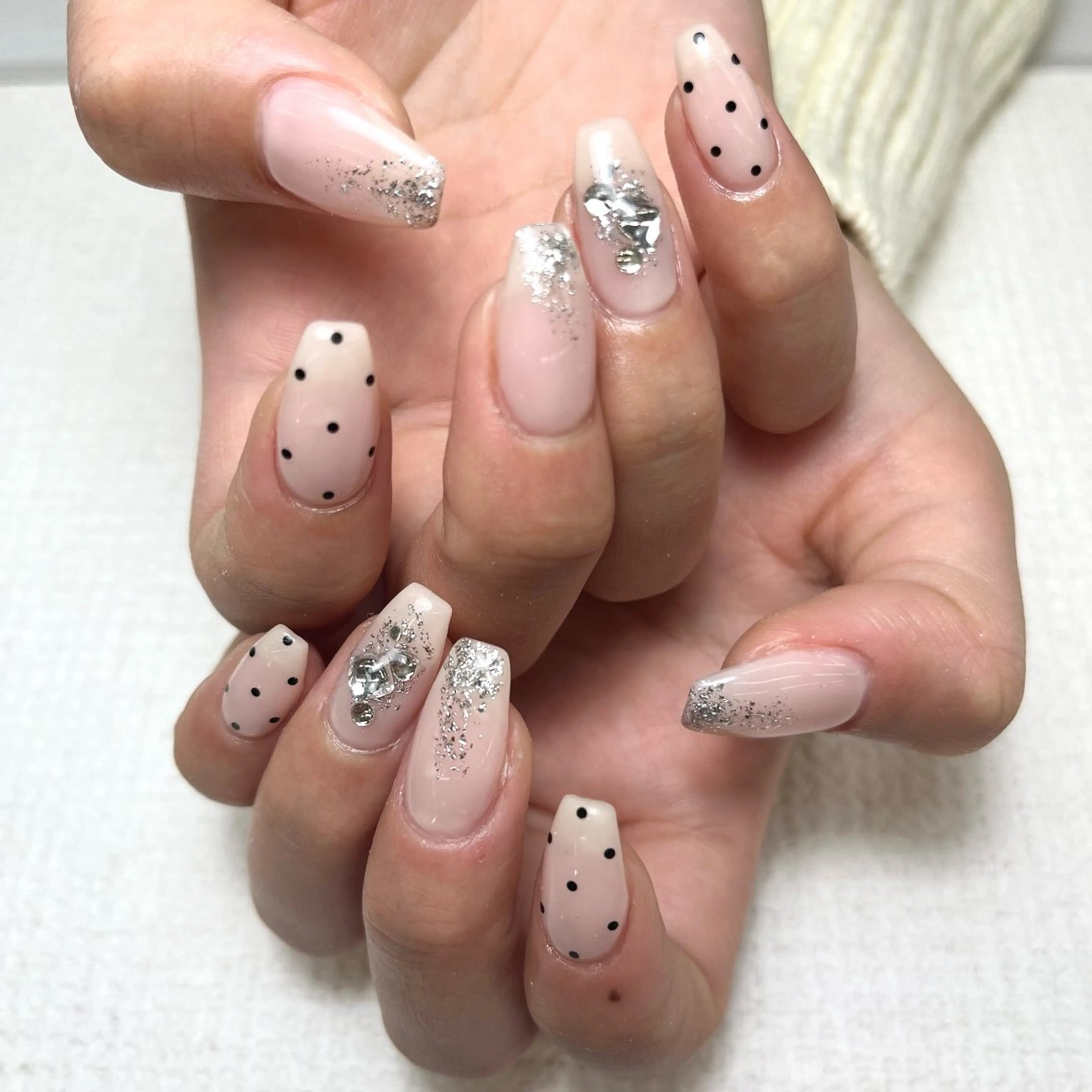 ネイル アートネイル クリアネイル フレンチネイル 【MAXKELLY】 AOYAMAのネイルデザイン