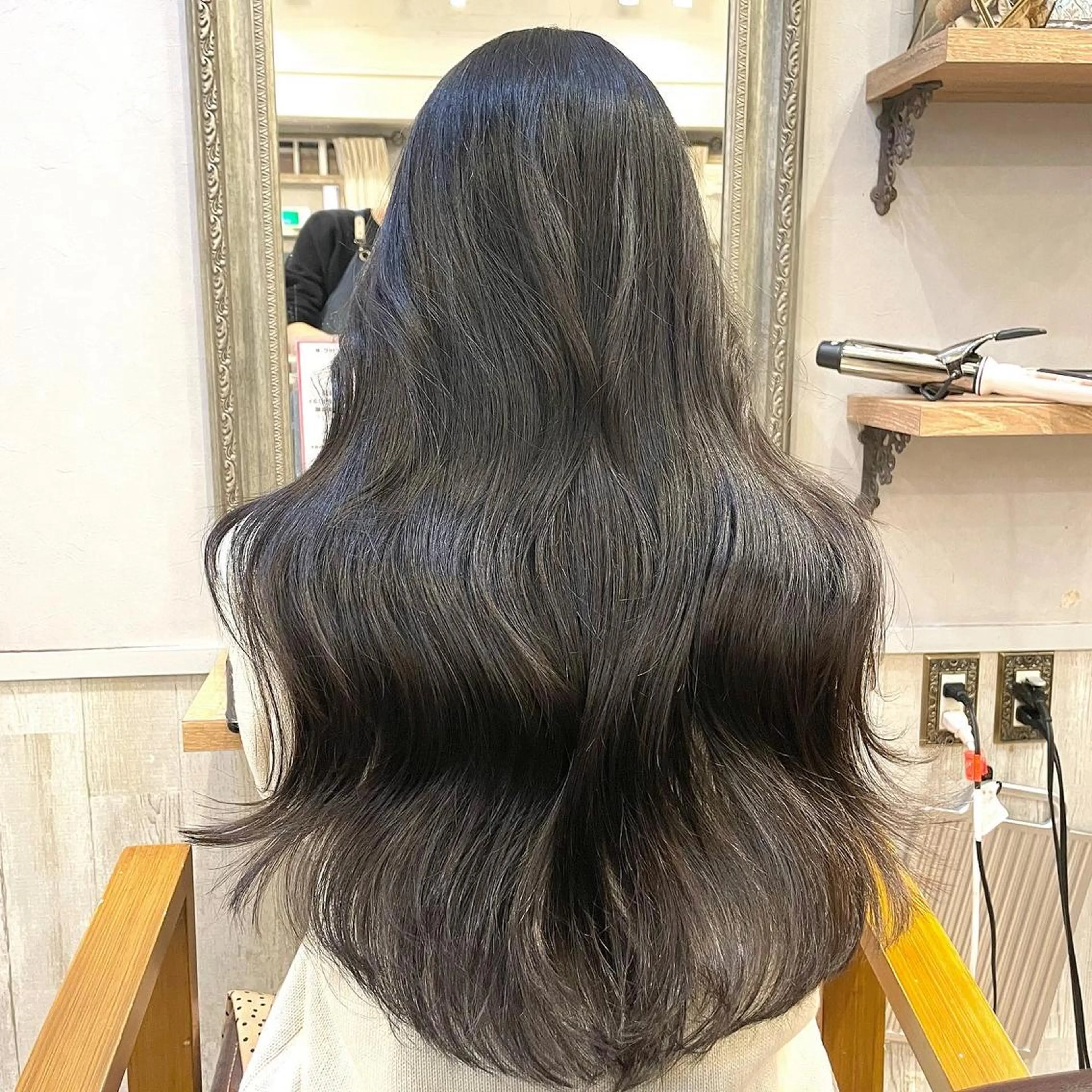 ロング カラー カット ヘアカラー トリートメント 新宿/レイヤーカット 韓国ヘア✂️のヘアスタイル