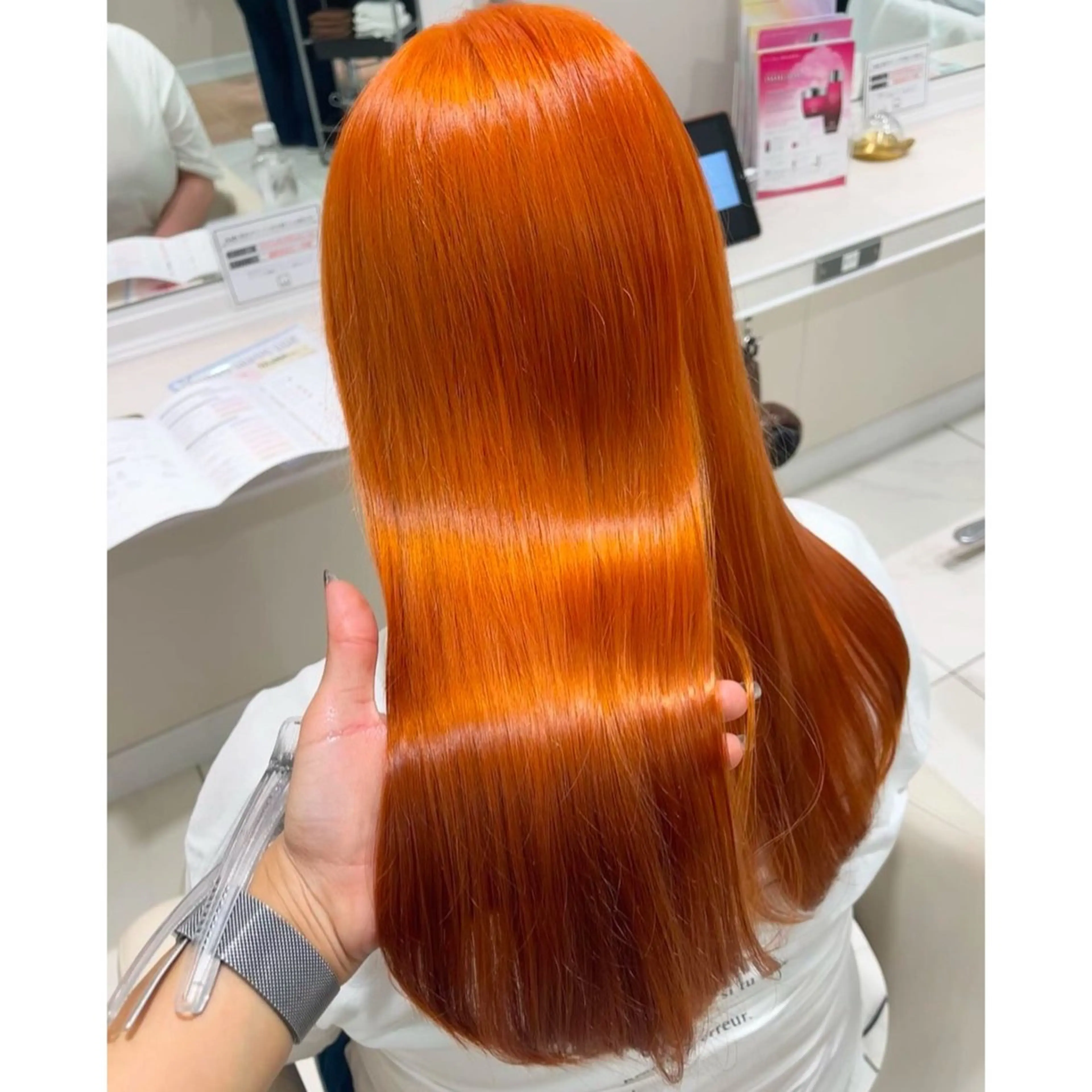 ロング カラー 韓国ヘア 🎀中川綾乃🎀のヘアスタイル