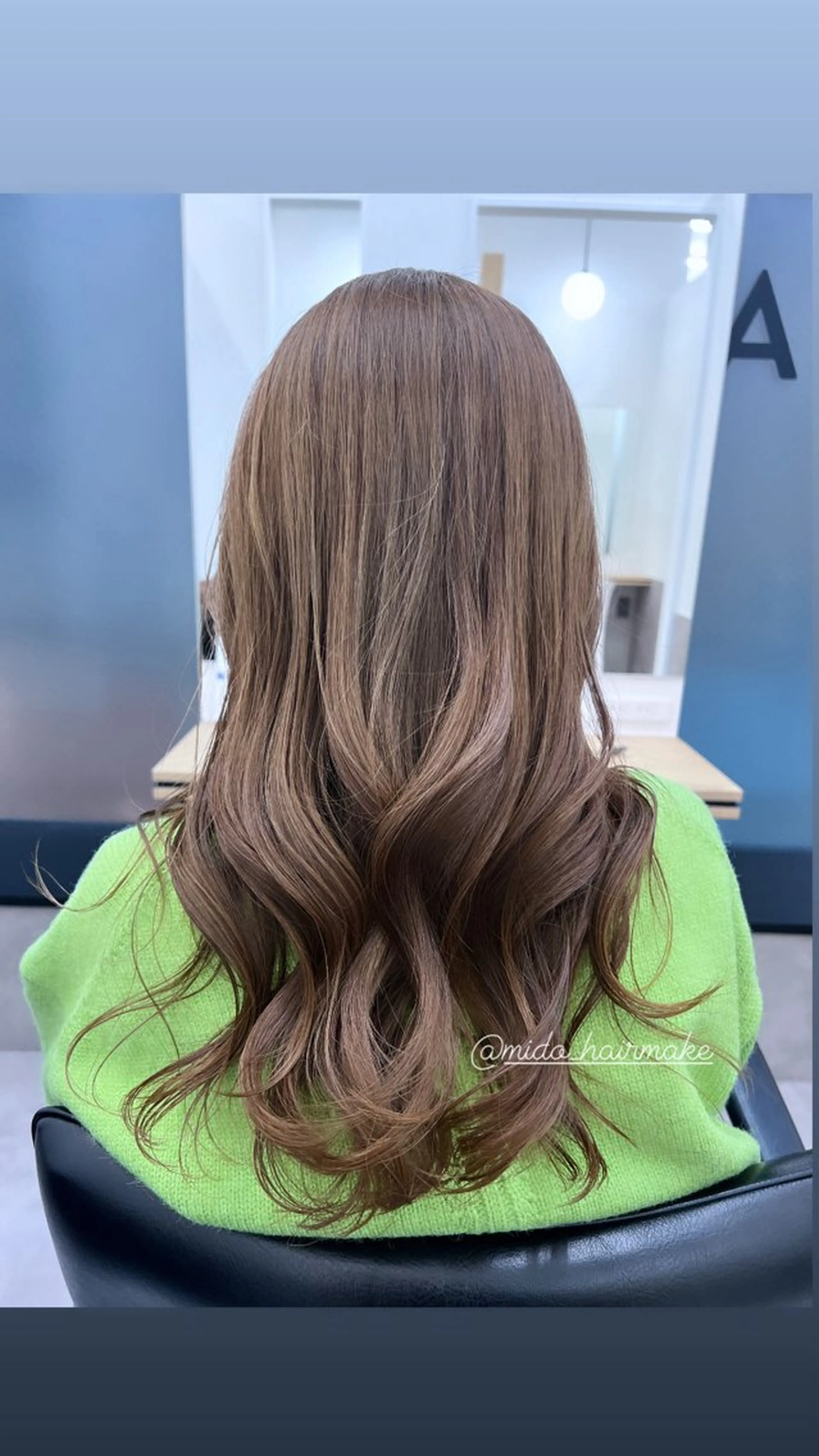 ロング MIDORI ミドリのヘアスタイル