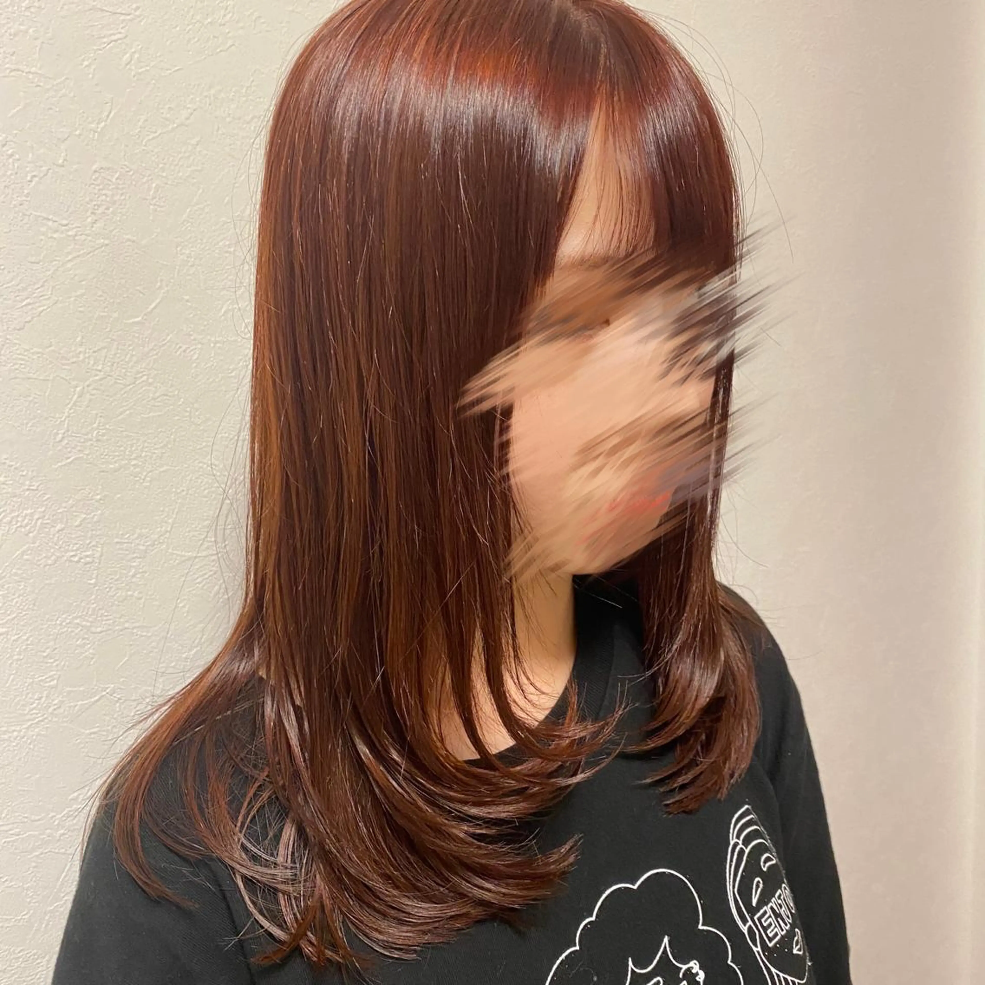 ミディアム カラー ヘアアレンジ MIYU透明感カラー ブリーチなしWカラーのヘアスタイル