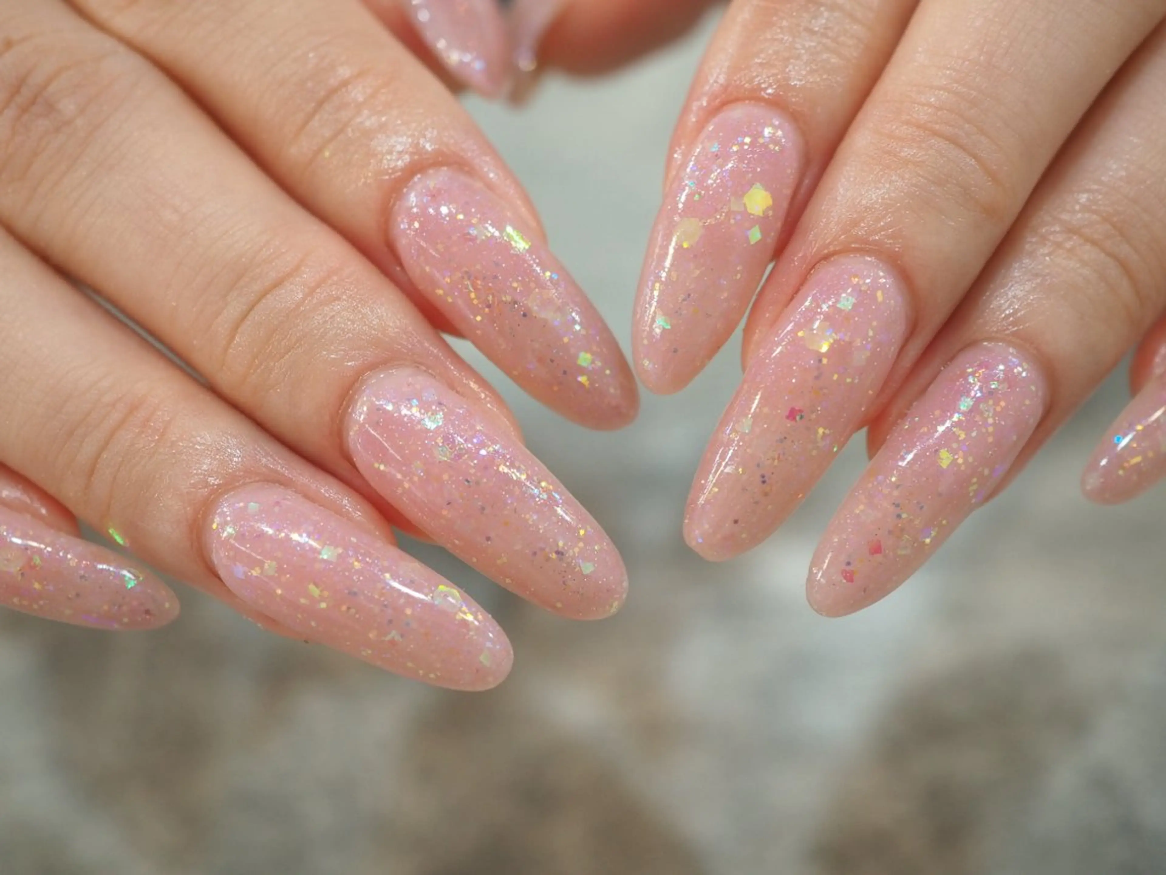 ネイル ラメ(グリッター) glaNje shioriのネイルデザイン