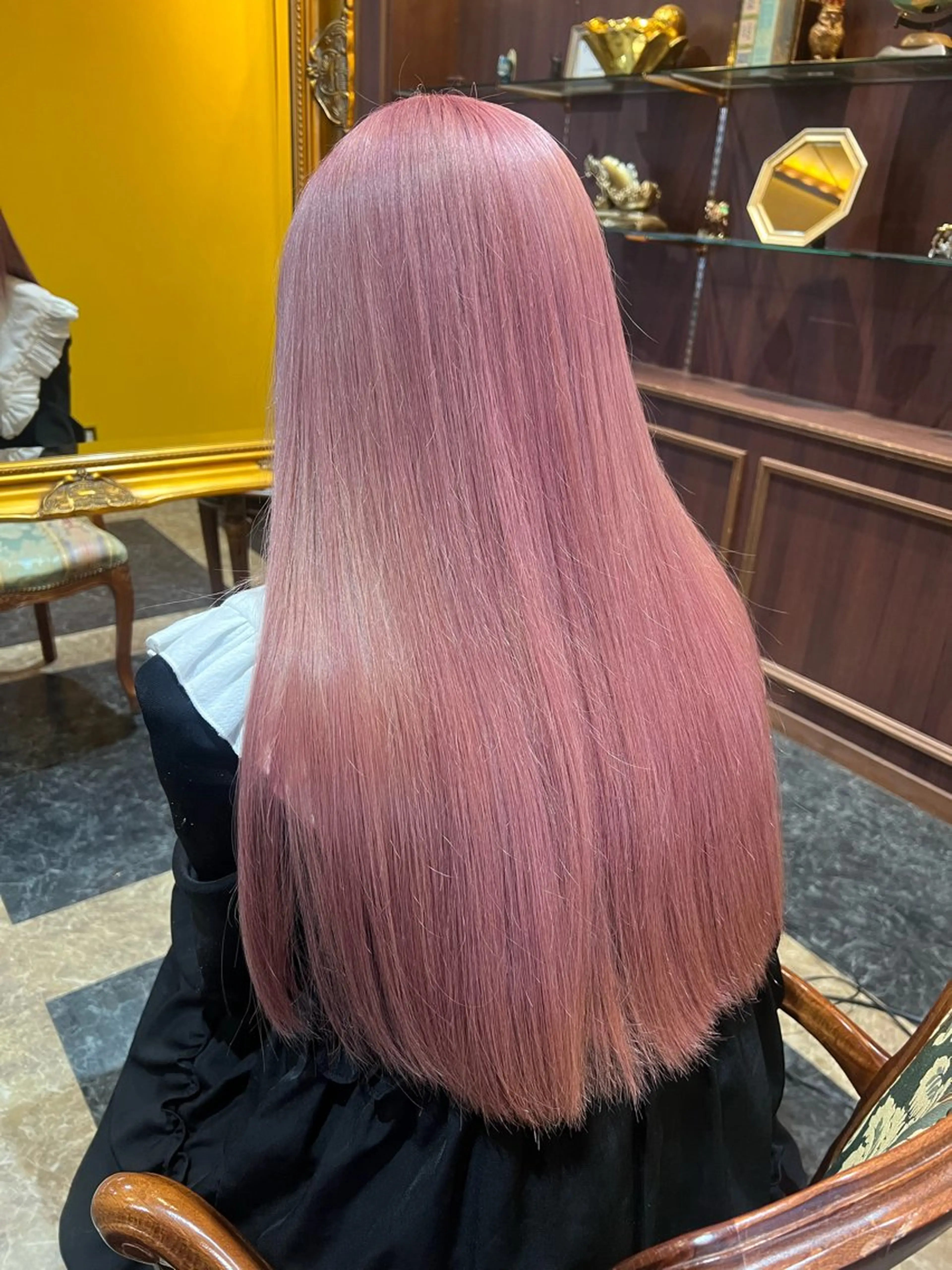 ロング 平田 和也のヘアスタイル