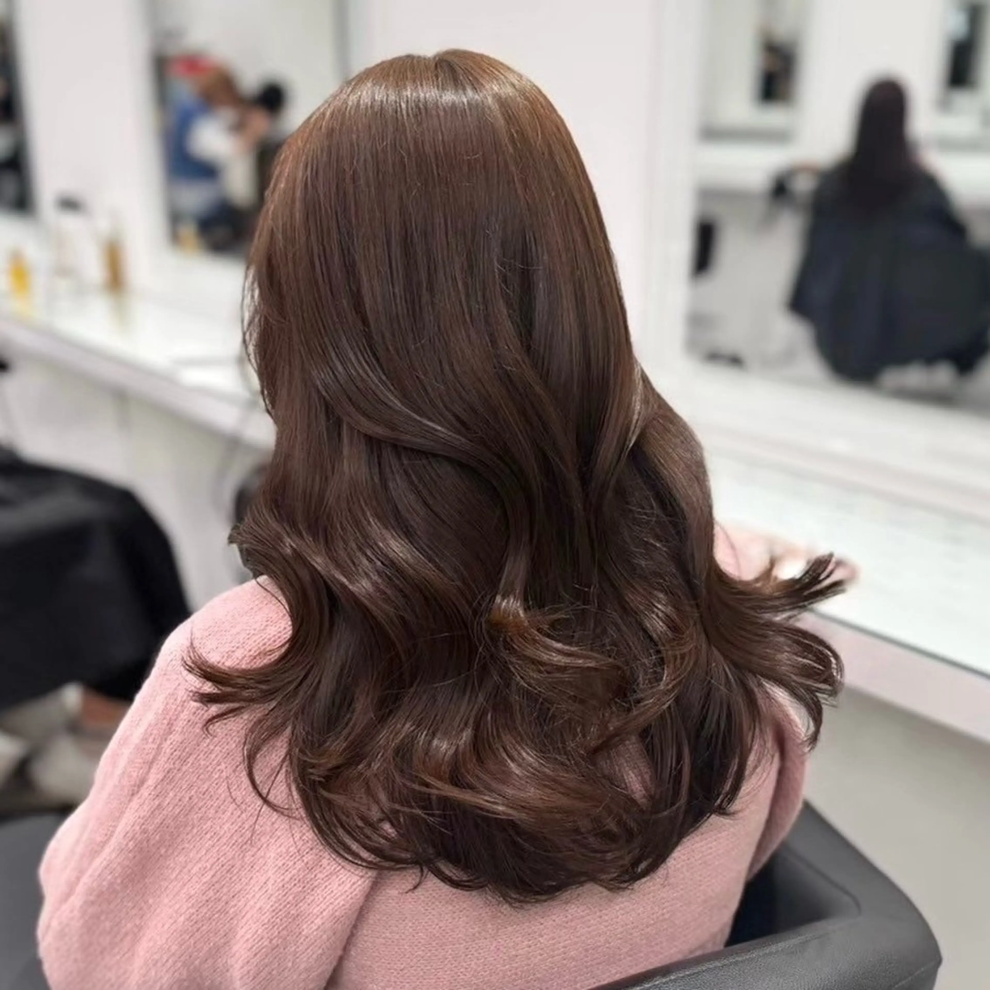 カラー 🍒暖色カラー🍒 YUUNAのヘアスタイル