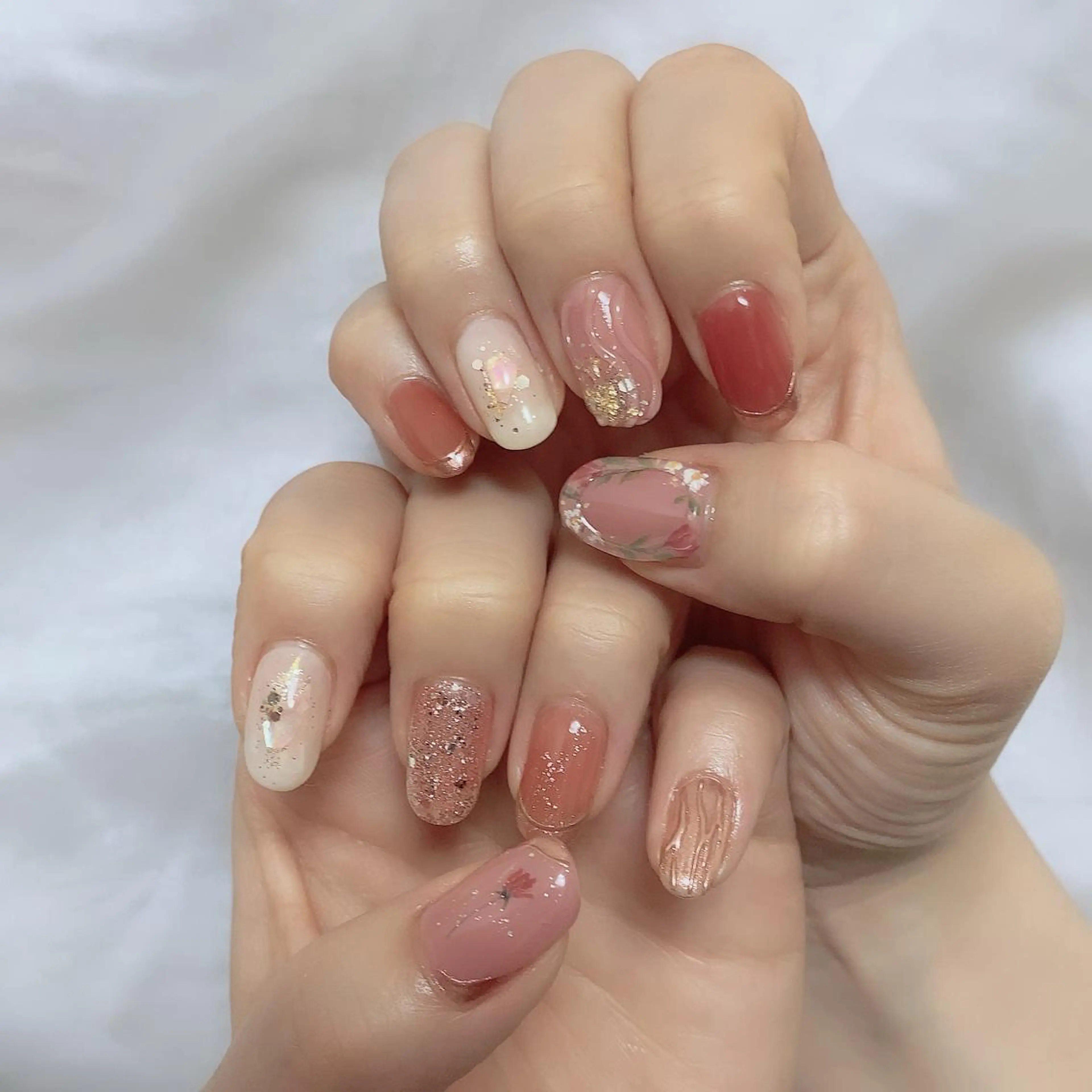 ネイル ミラーネイル SOL NAILのネイルデザイン