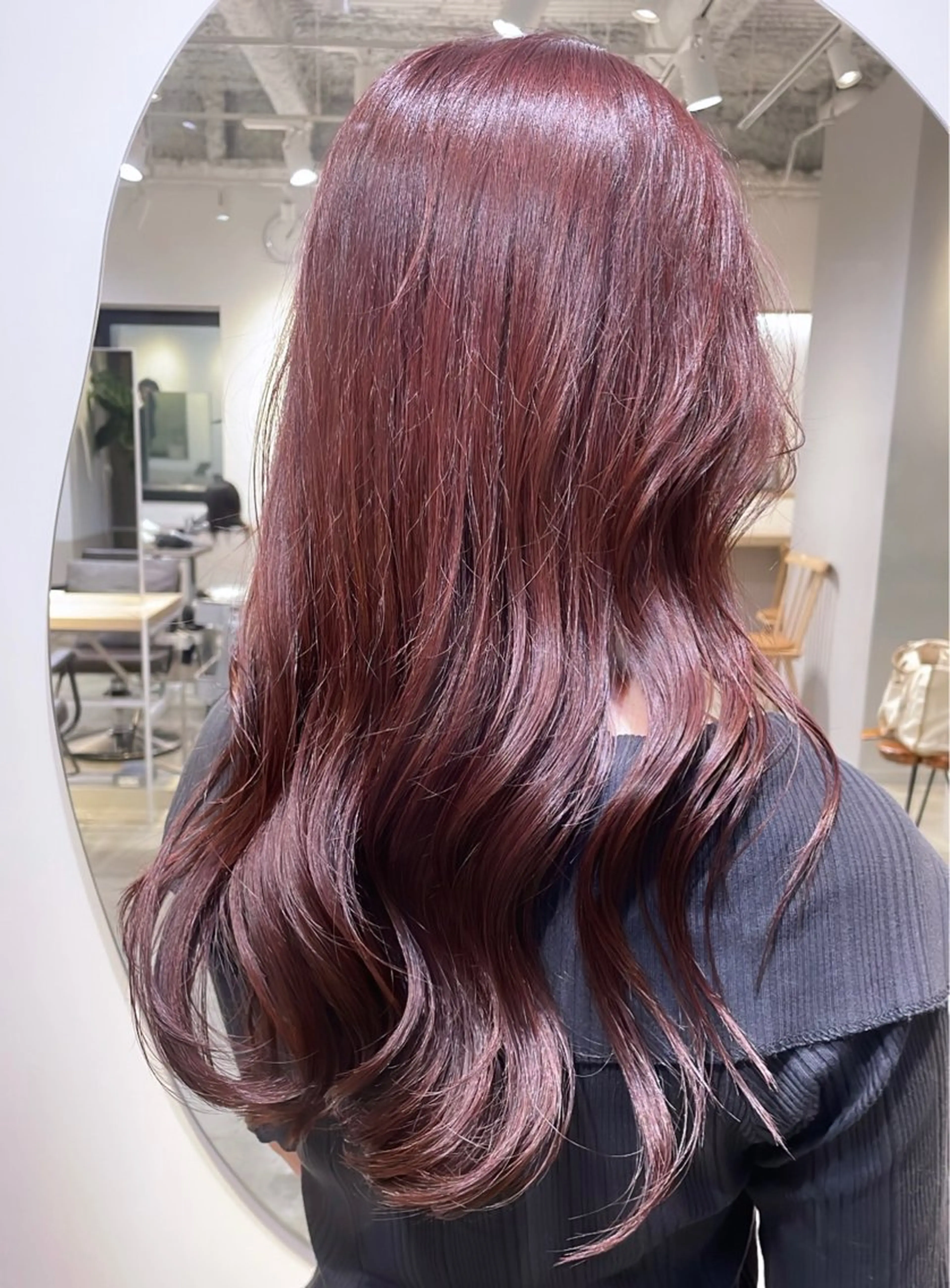 カラー カシス 骨格診断カット ひより FILMSのヘアスタイル