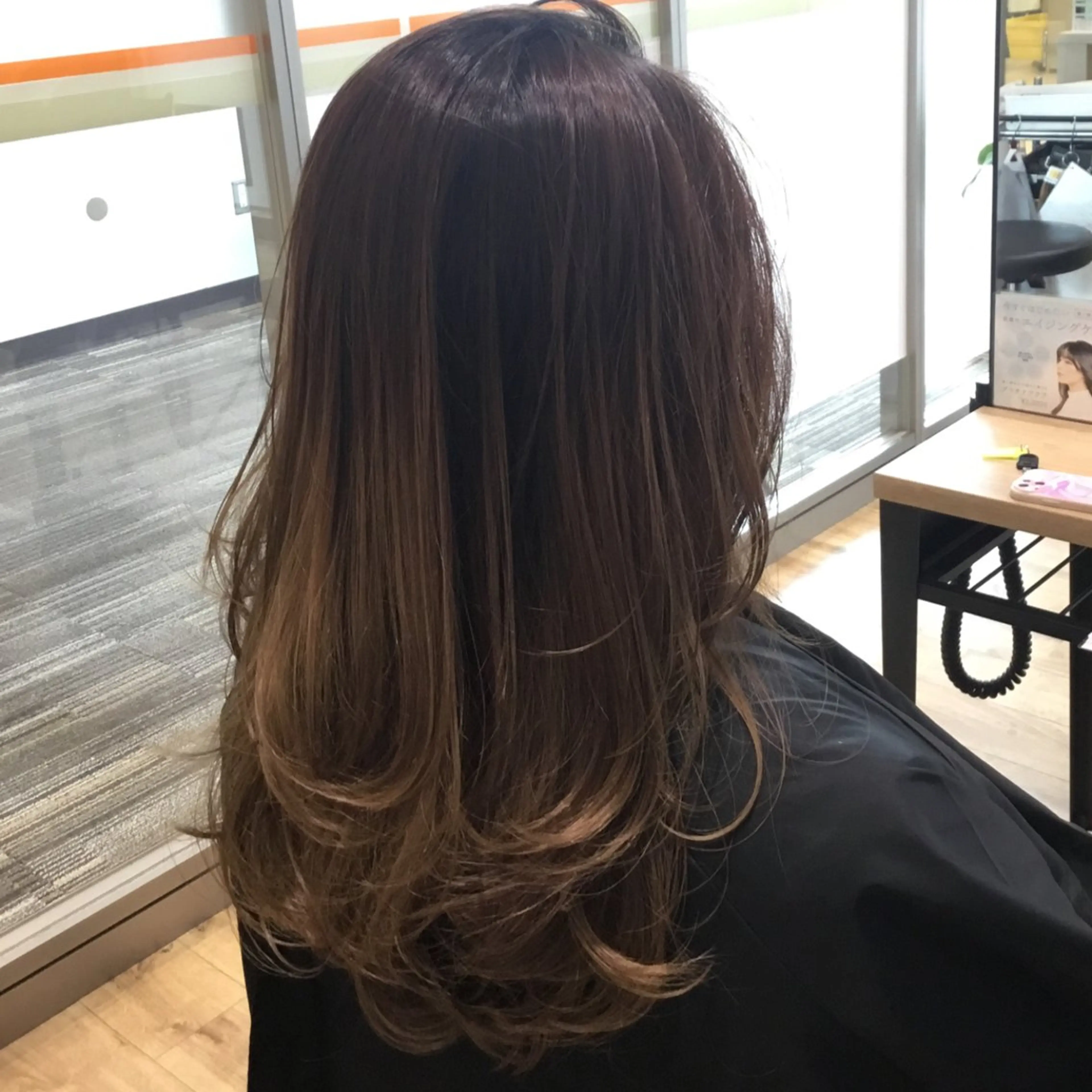 ロング 滝口 瑞季のヘアスタイル