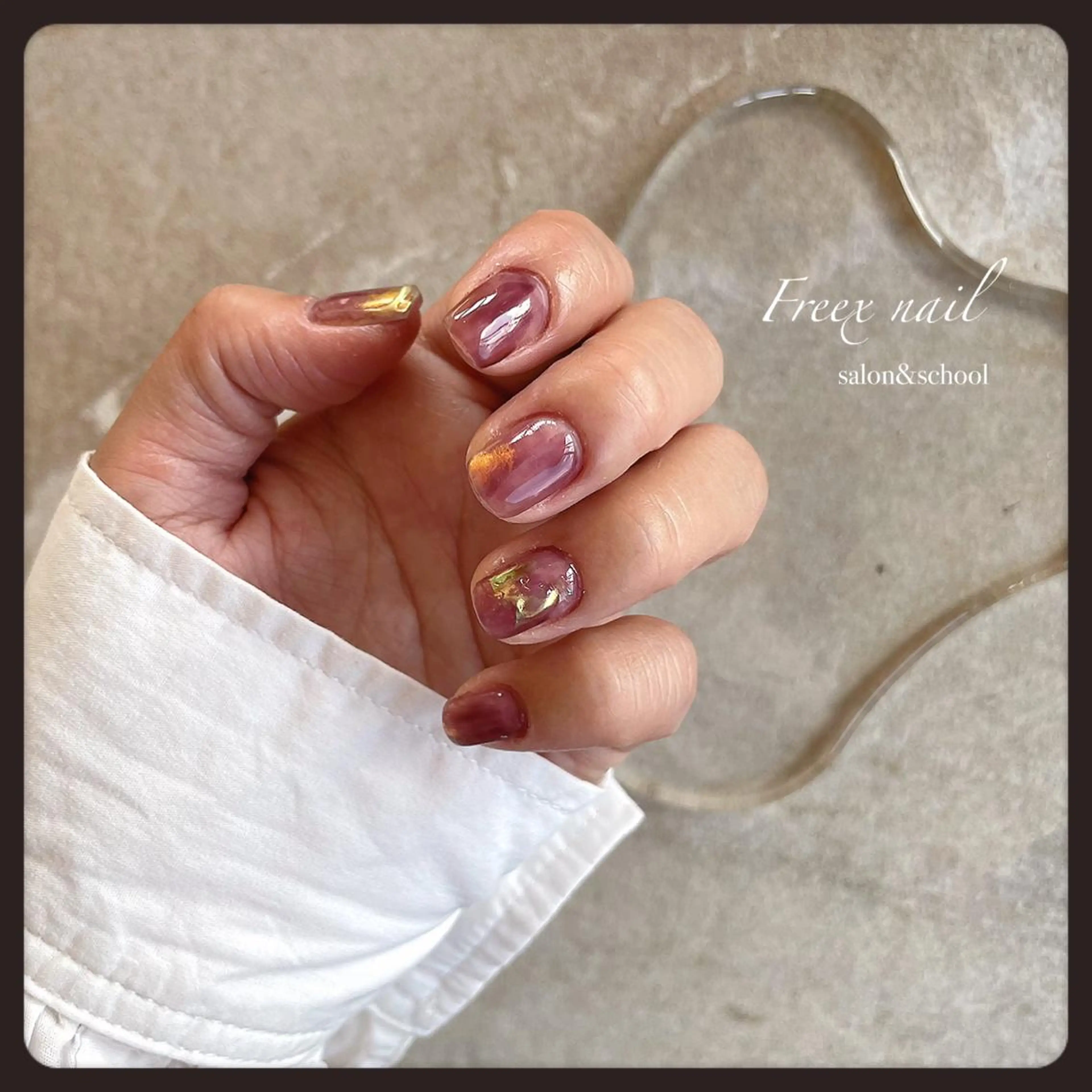 ネイル ニュアンスネイル ハンドネイル ハンドケア freex nail /ニュアンス/個性派のネイルデザイン