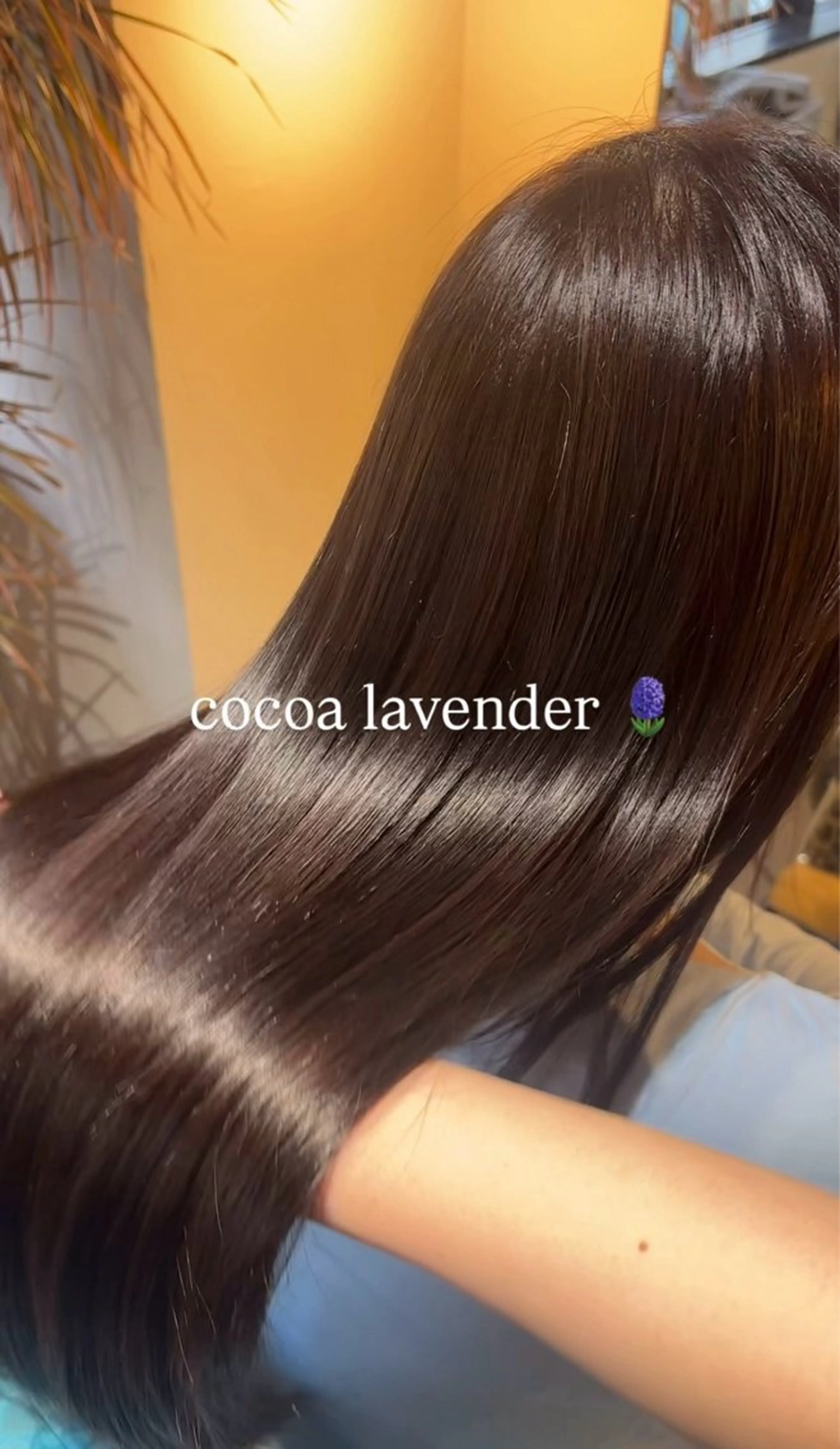 ロング ヘアカラー トリートメント Kazuha /透明感カラーのヘアスタイル