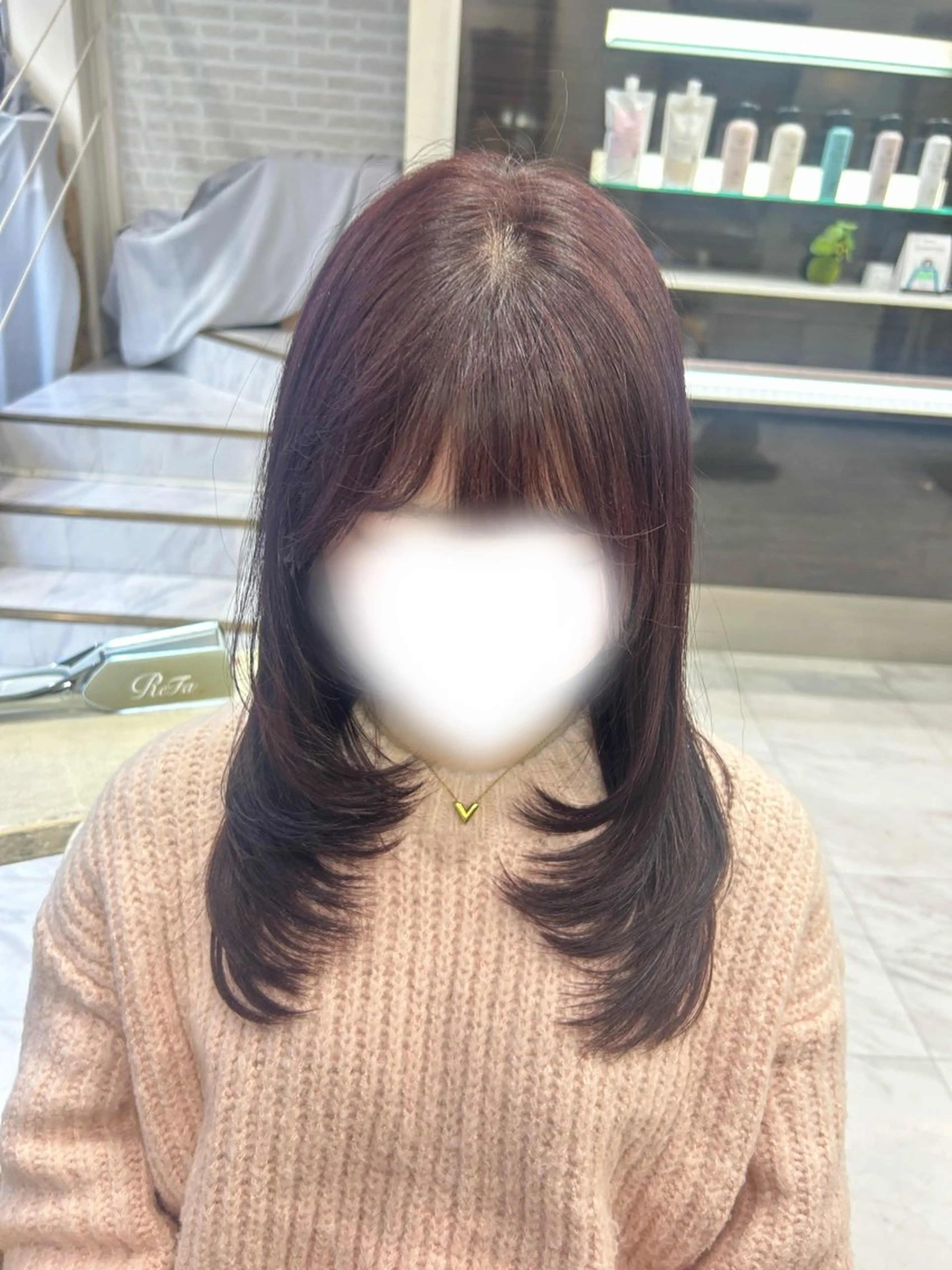 ロング レイヤーカット カット 🍊小川実里🍊 /カラーレイヤーのヘアスタイル