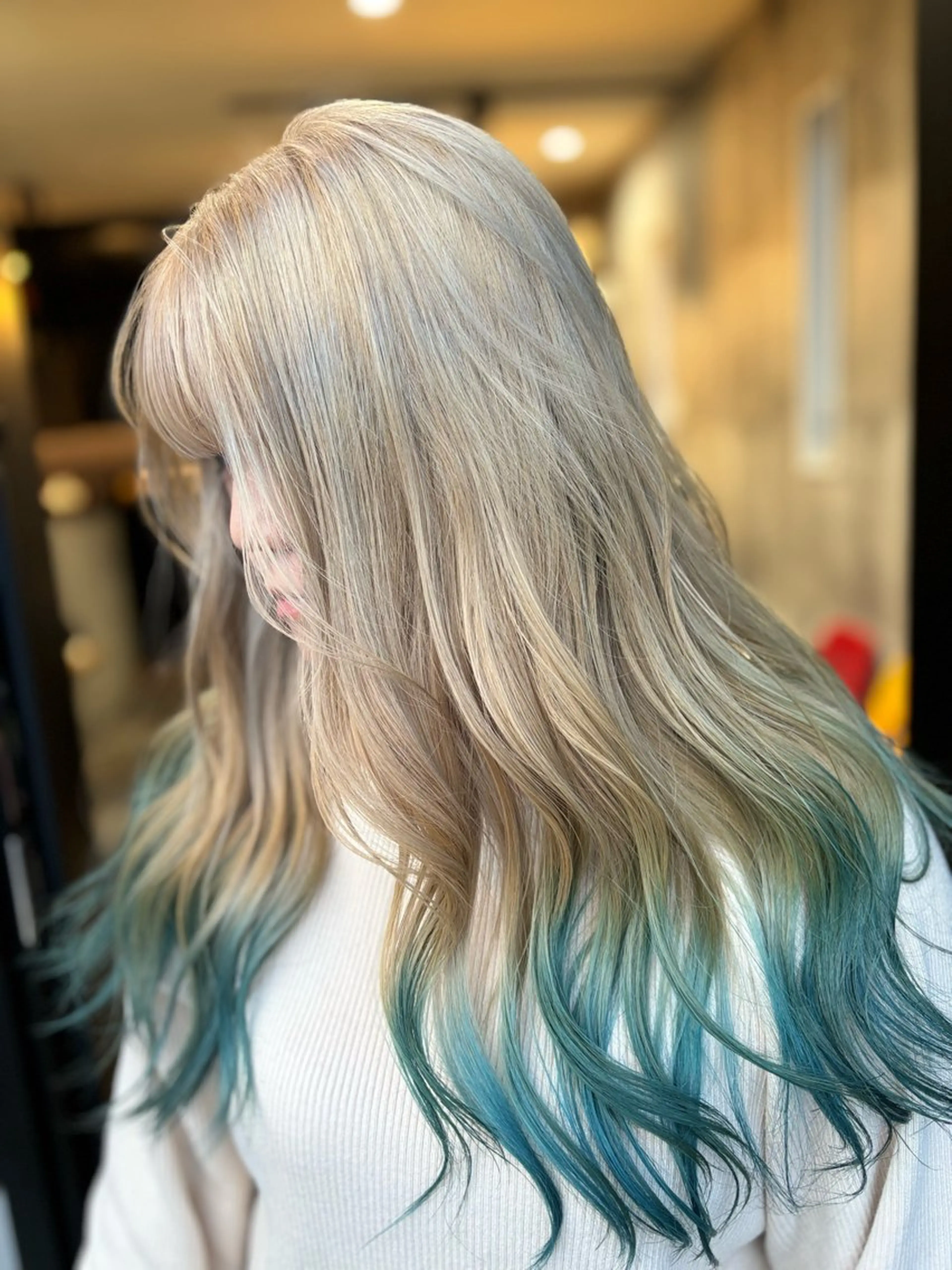 ロング ヘアカラー トリートメント yoshihara yuukiのヘアスタイル