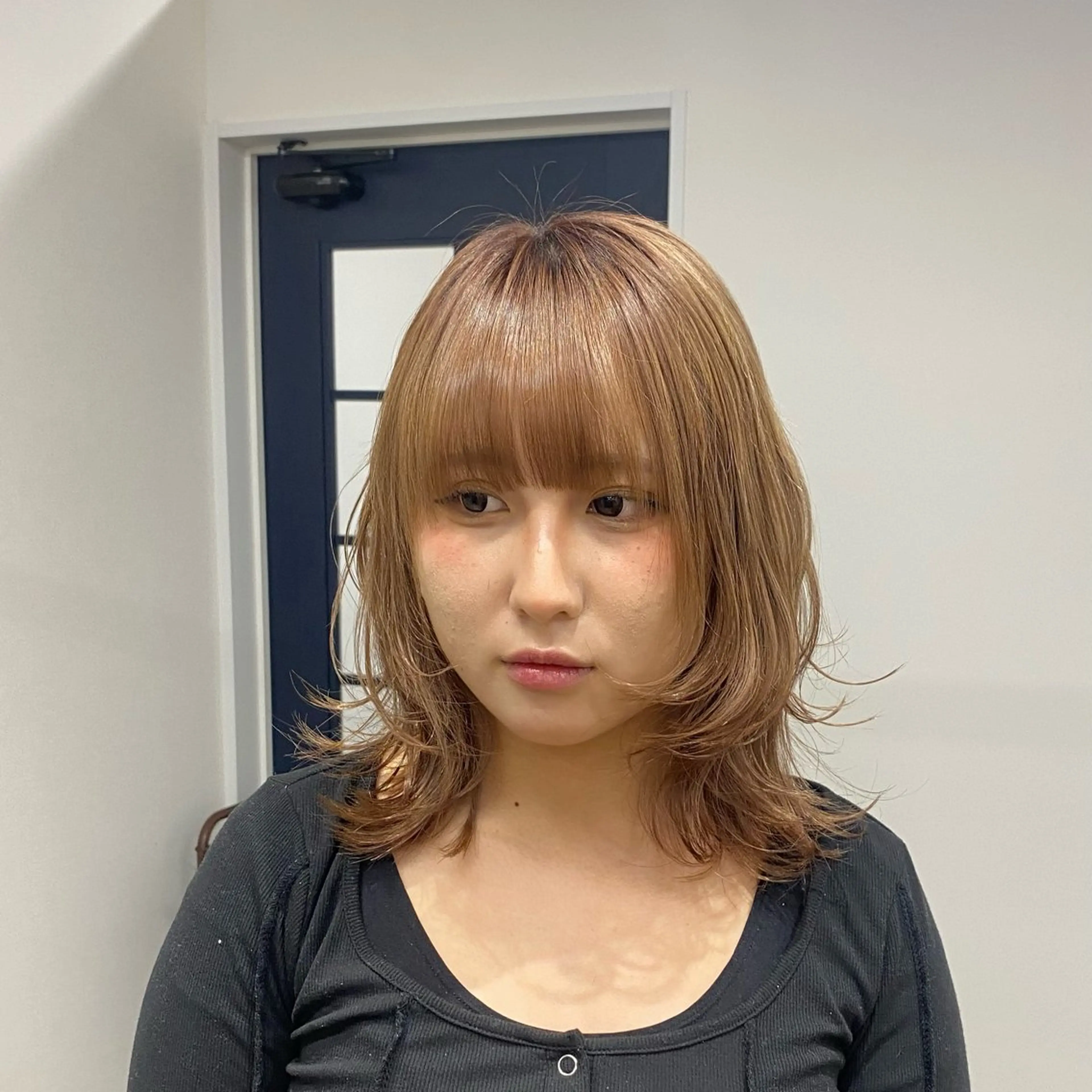 ミディアム _YUCCA_ rikanaのヘアスタイル