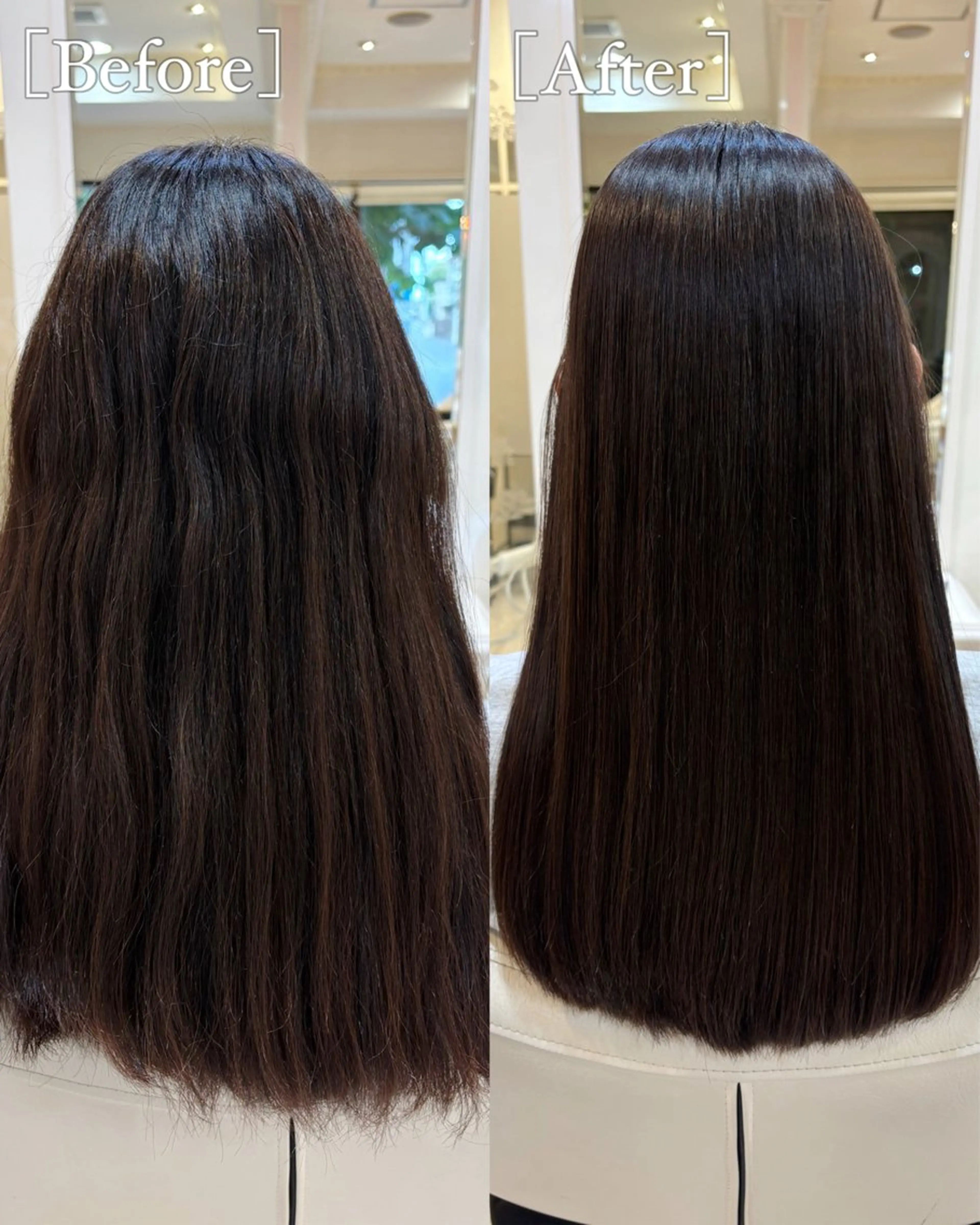 セミロング 縮毛矯正 カット 縮毛矯正 トリートメント 高橋 佑のヘアスタイル