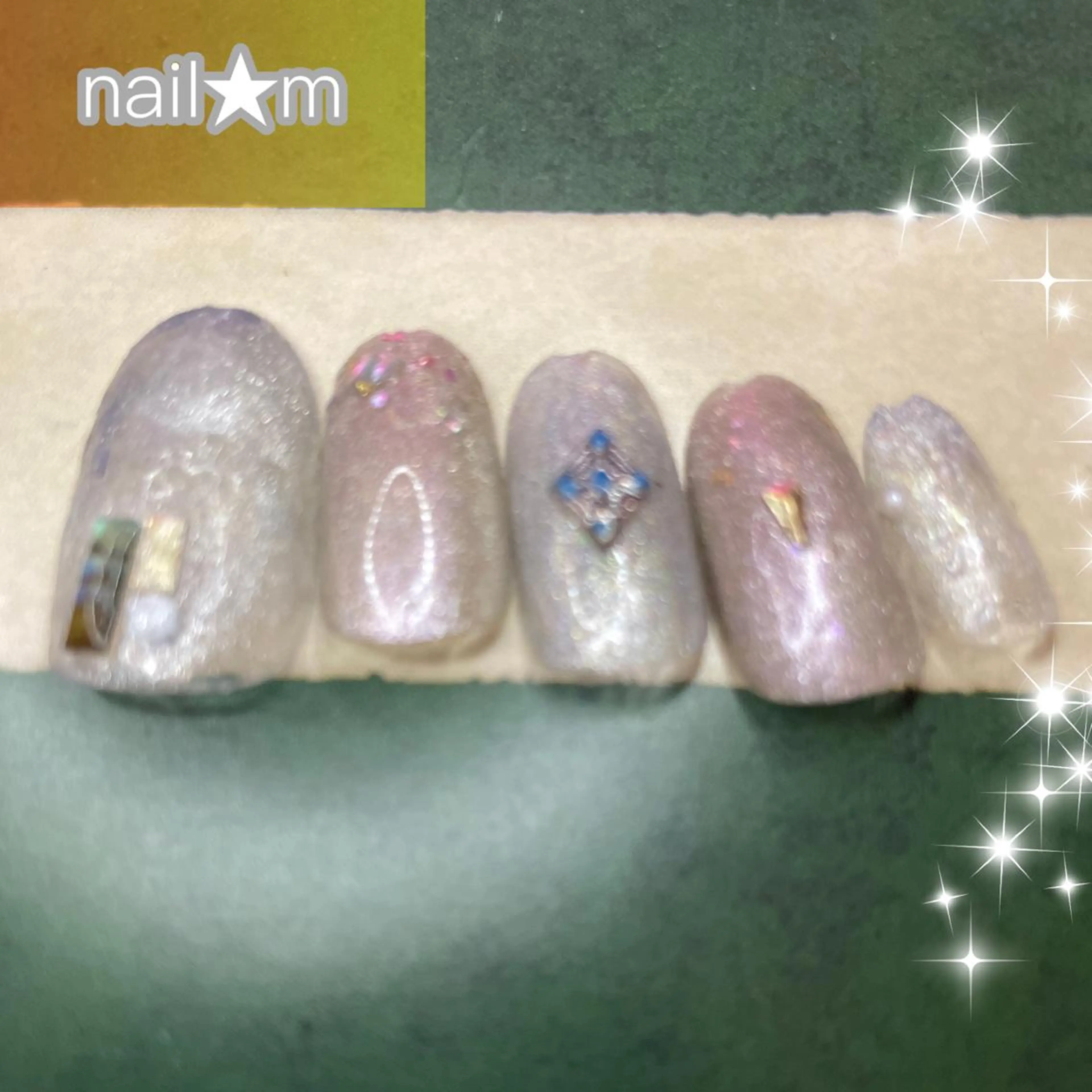 ネイル マグネットネイル NAIL★M 真紀のネイルデザイン